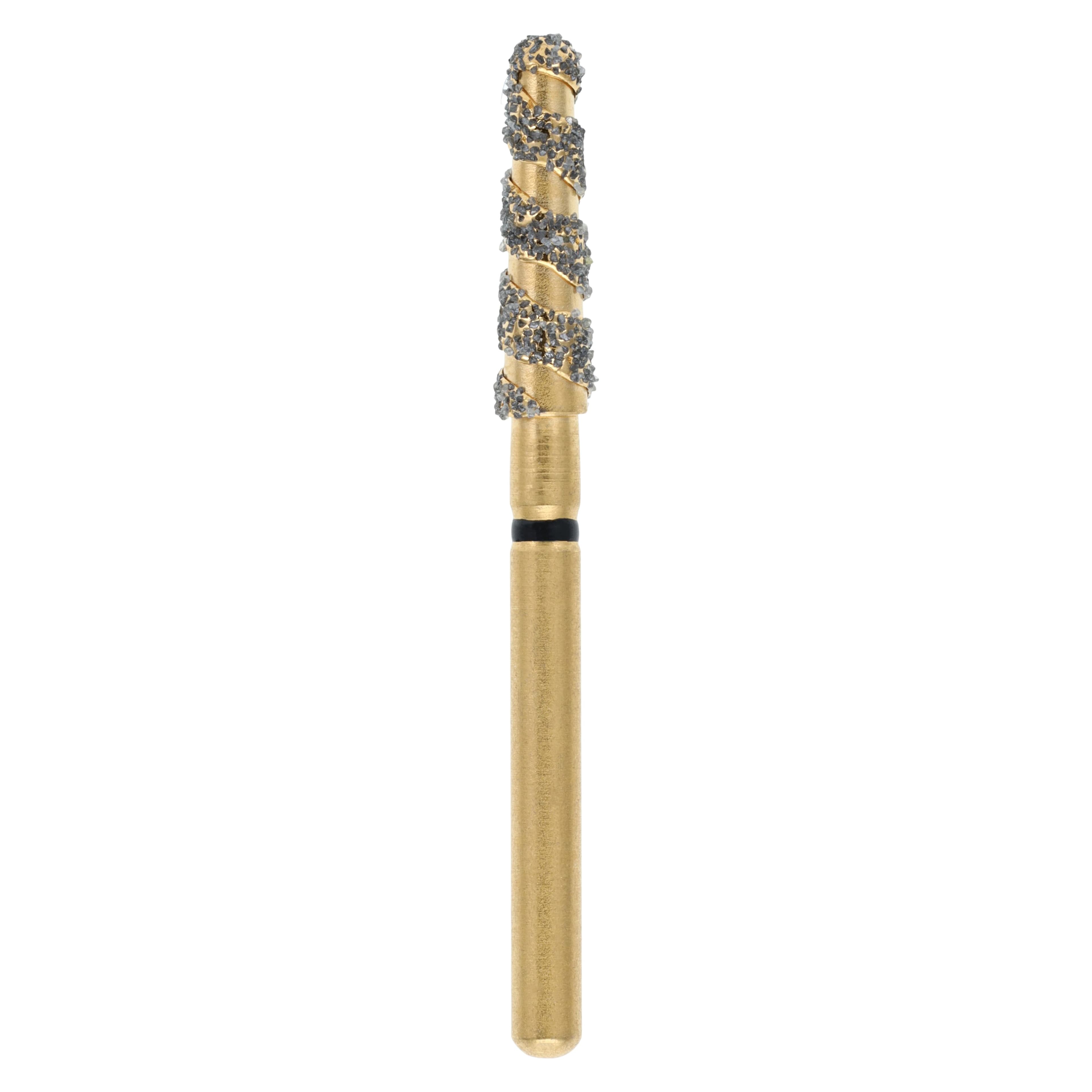 Maxima SC Diamond FG XCoarse Round End Taper Bur, Friction Grip, 856-022SC, 5/Pk thumbnail 2