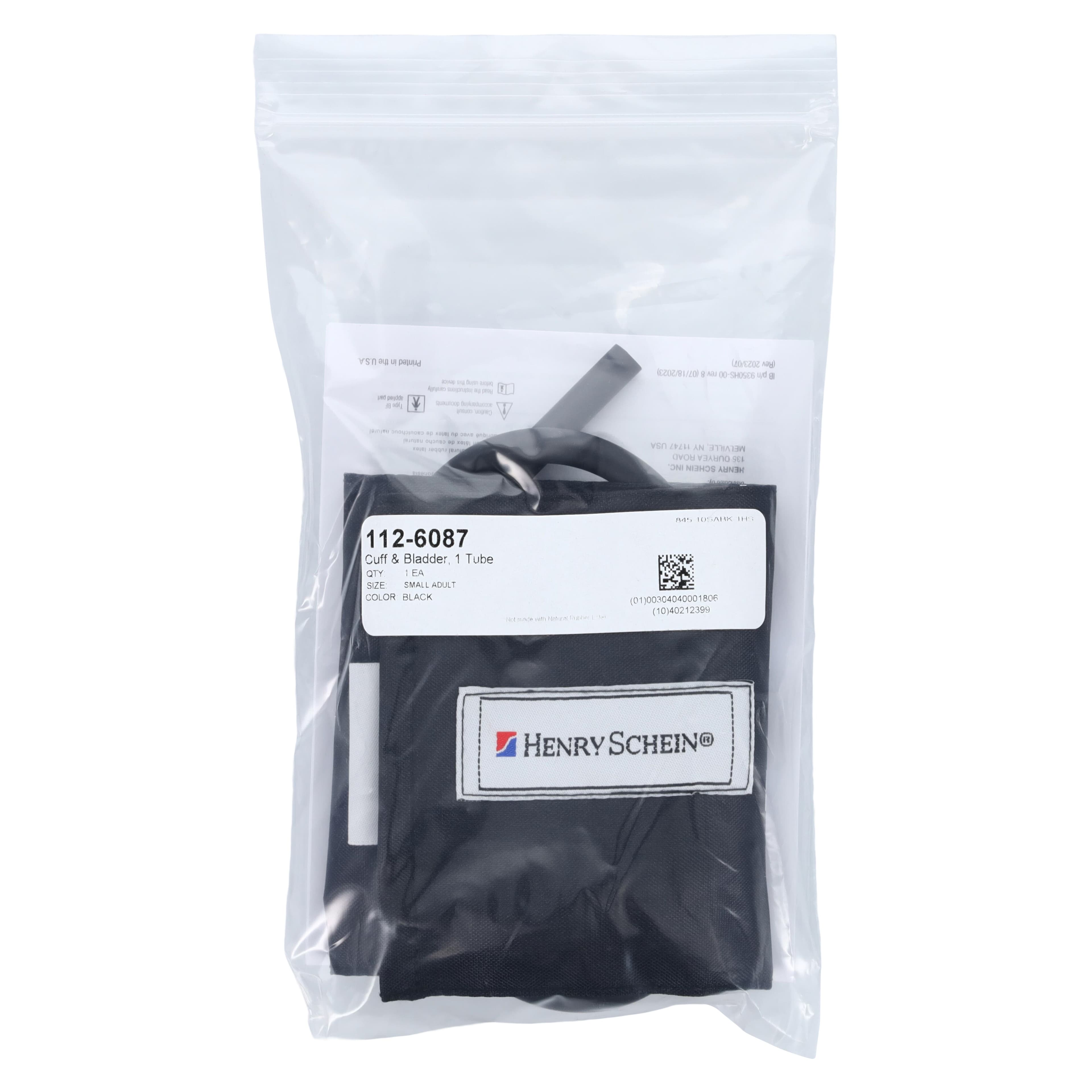 ADCUFF Blood Pressure Cuff and Bladder, Size 10, Black, Latex-Free, for Palm Style Aneroid Instruments thumbnail 4