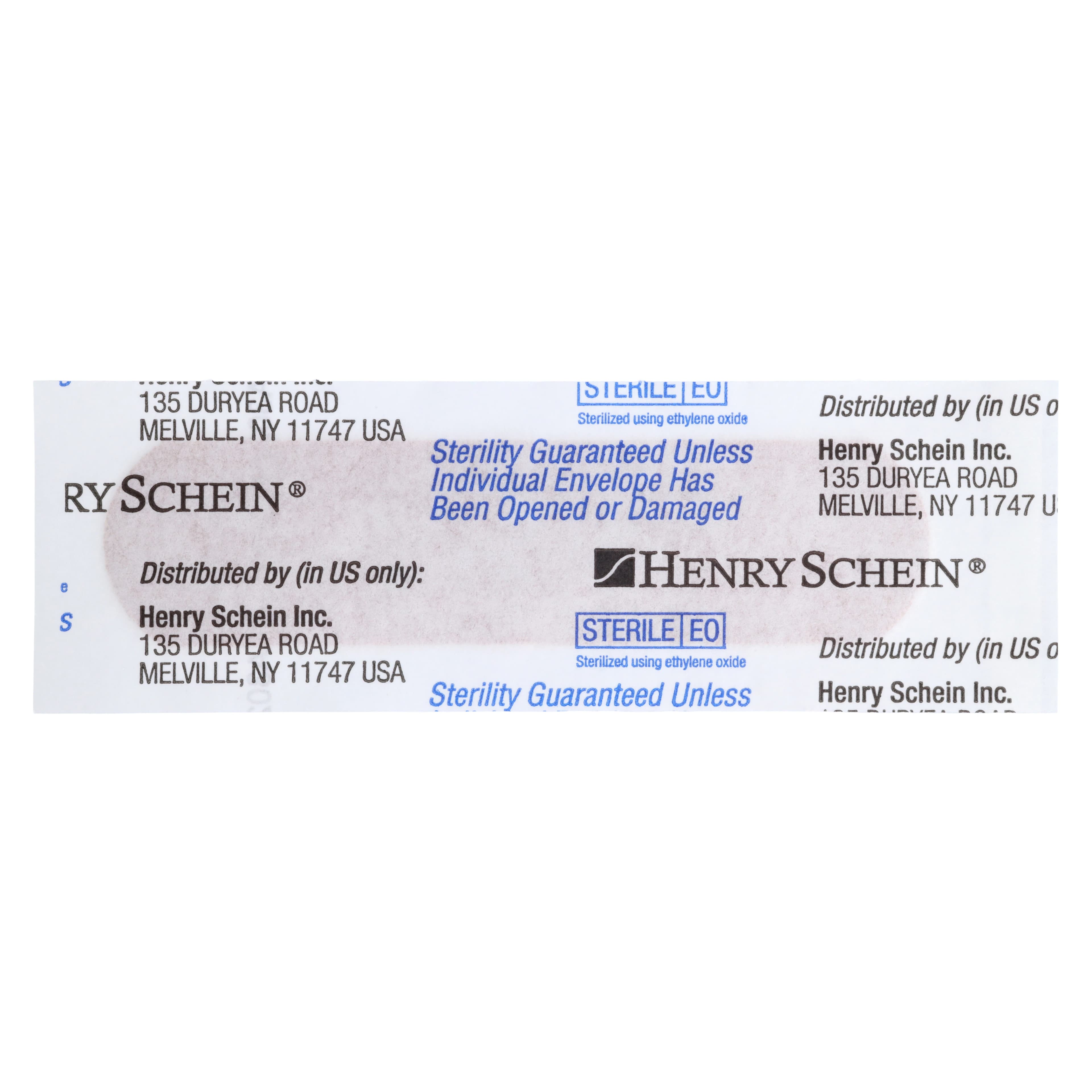 Henry Schein Adhesive Bandage Fabric Strip, 3/4" x 3", Flesh, Sterile, 100/Box thumbnail 5