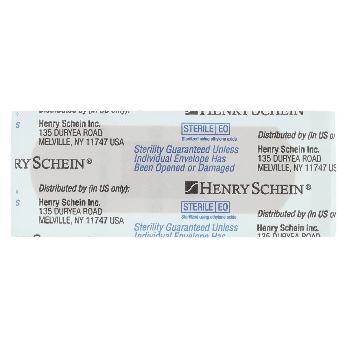 Henry Schein Adhesive Bandage, Plastic, Sheer, Sterile, 1" x 3", 1500/Case thumbnail 3