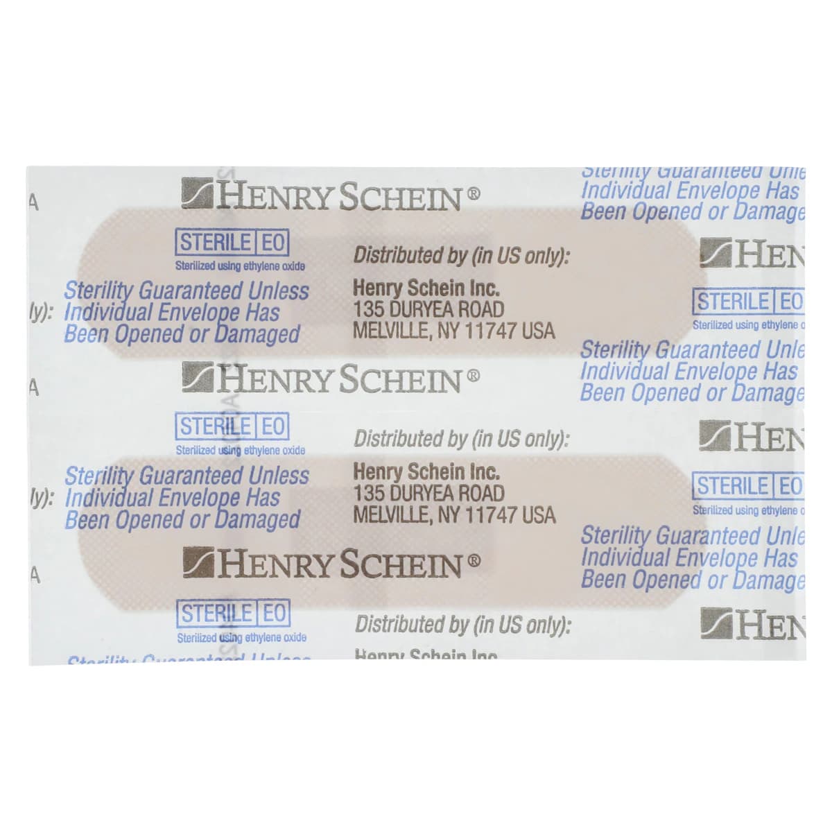 Henry Schein Adhesive Bandage, Plastic, Sheer, Sterile, 3/4" x 3", 100/Box thumbnail 4