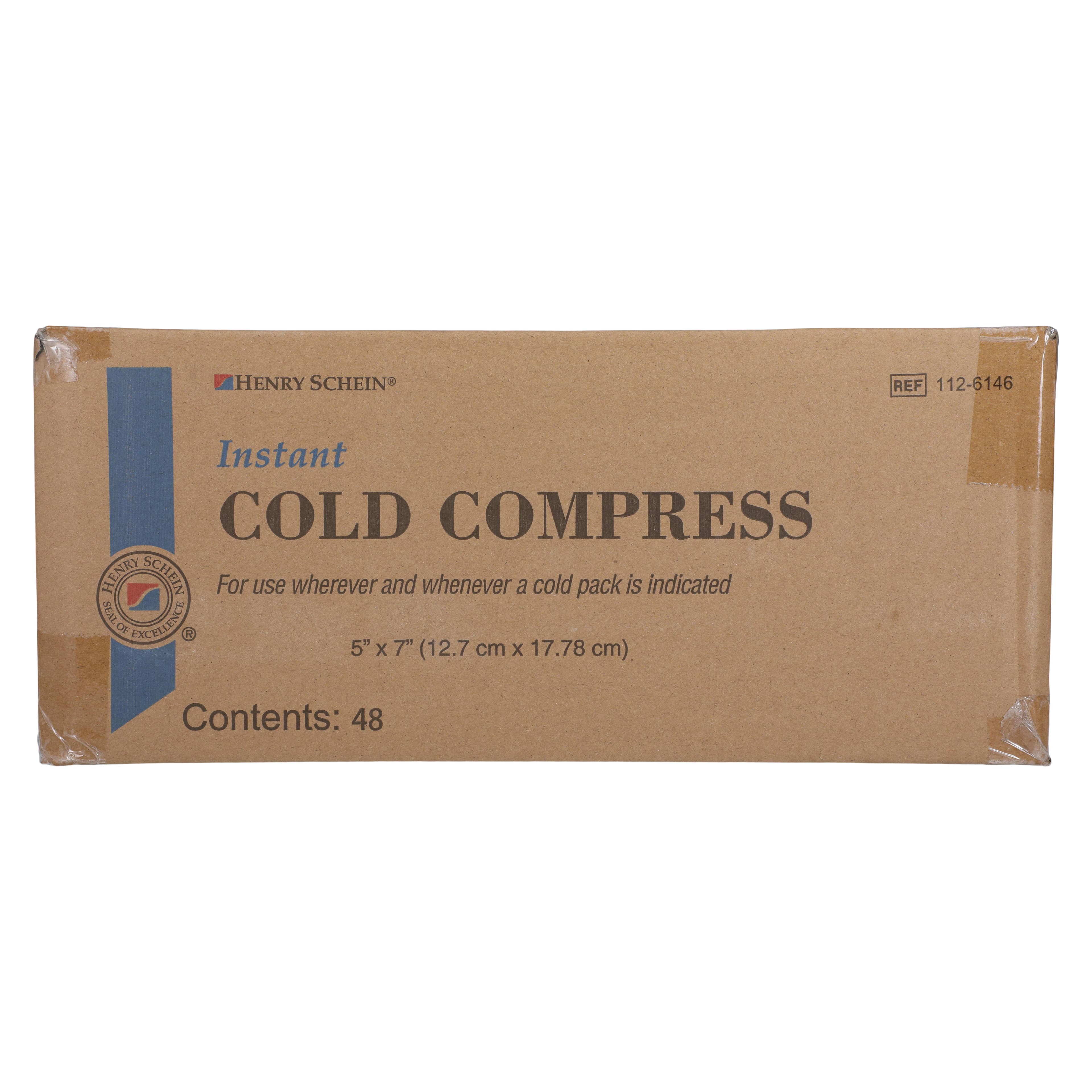 Henry Schein Instant Cold Compress, Disposable, 5x7" thumbnail 2