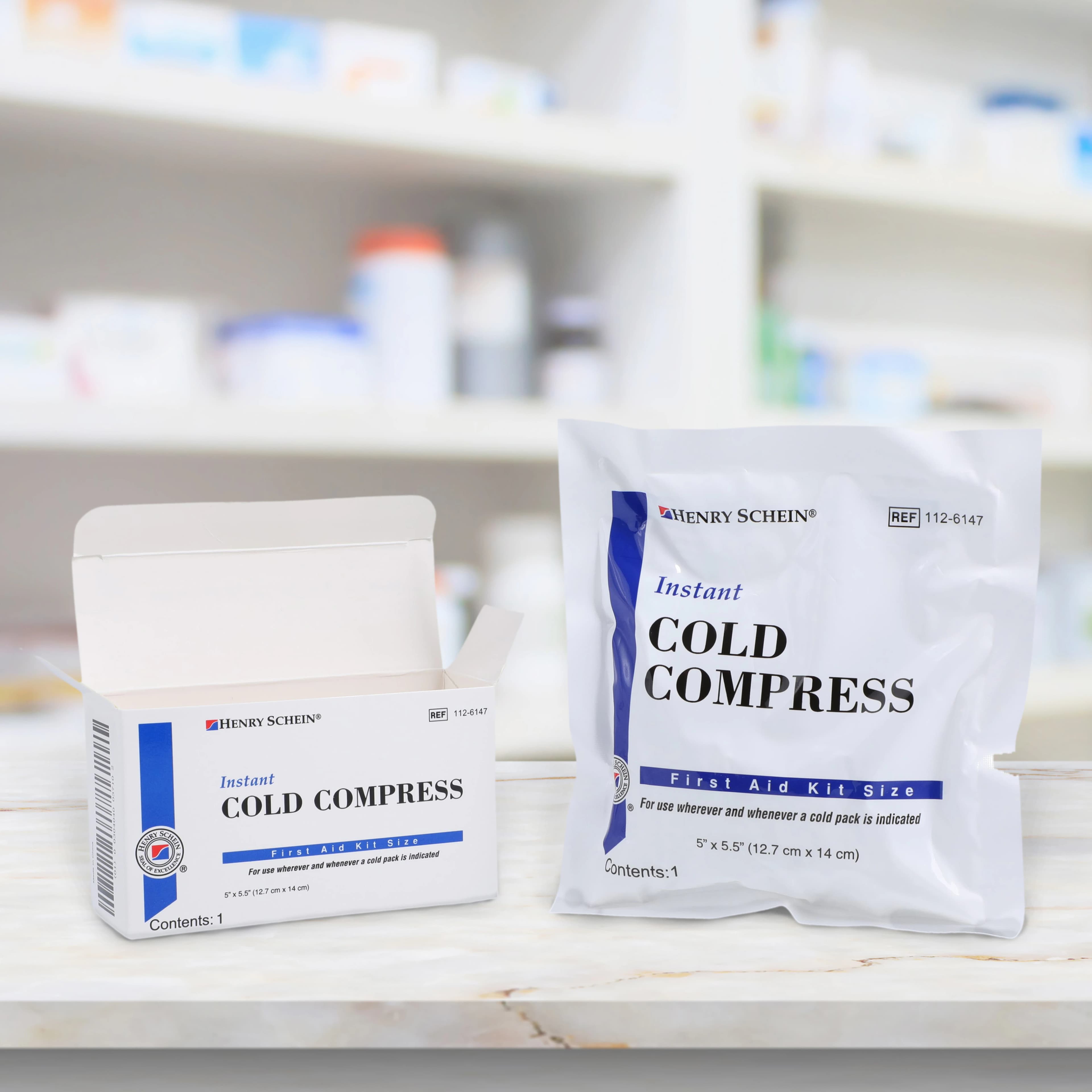 Henry Schein Instant Cold Compress, Disposable, 5.5" x 5" thumbnail 6
