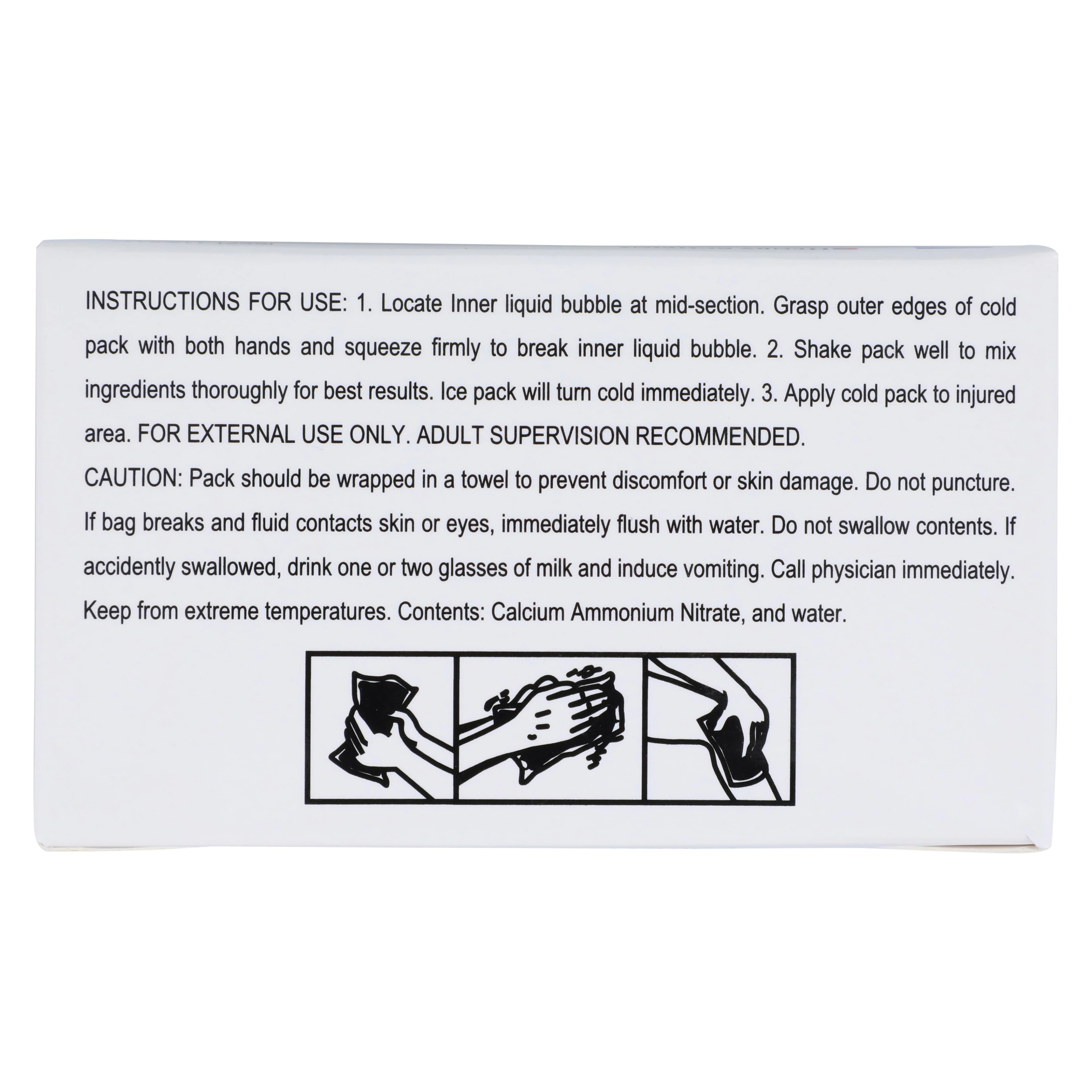 Henry Schein Instant Cold Compress, Disposable, 5.5" x 5" thumbnail 3