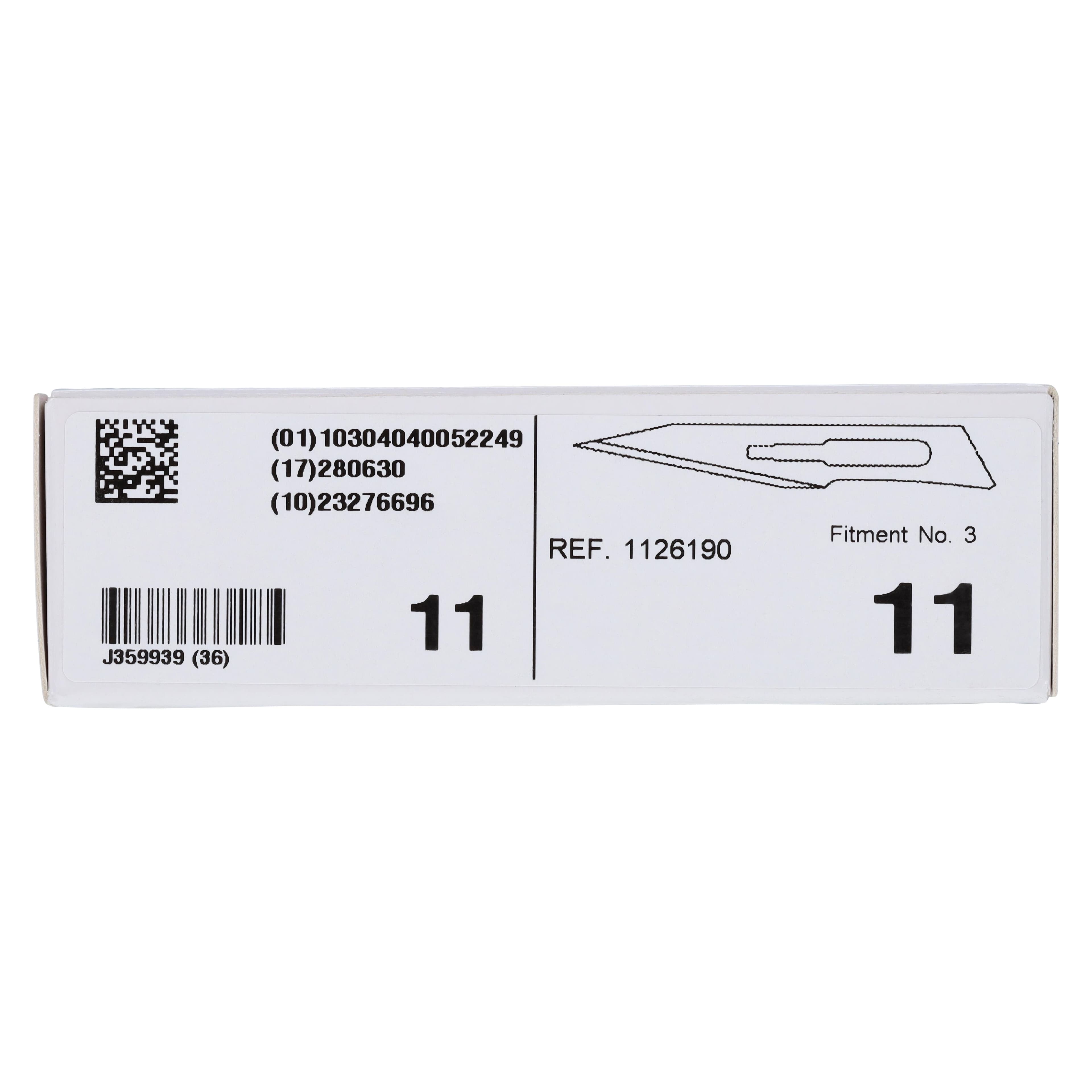 Henry Schein Stainless Steel Sterile Surgical Blade #11, 100/Box thumbnail 7