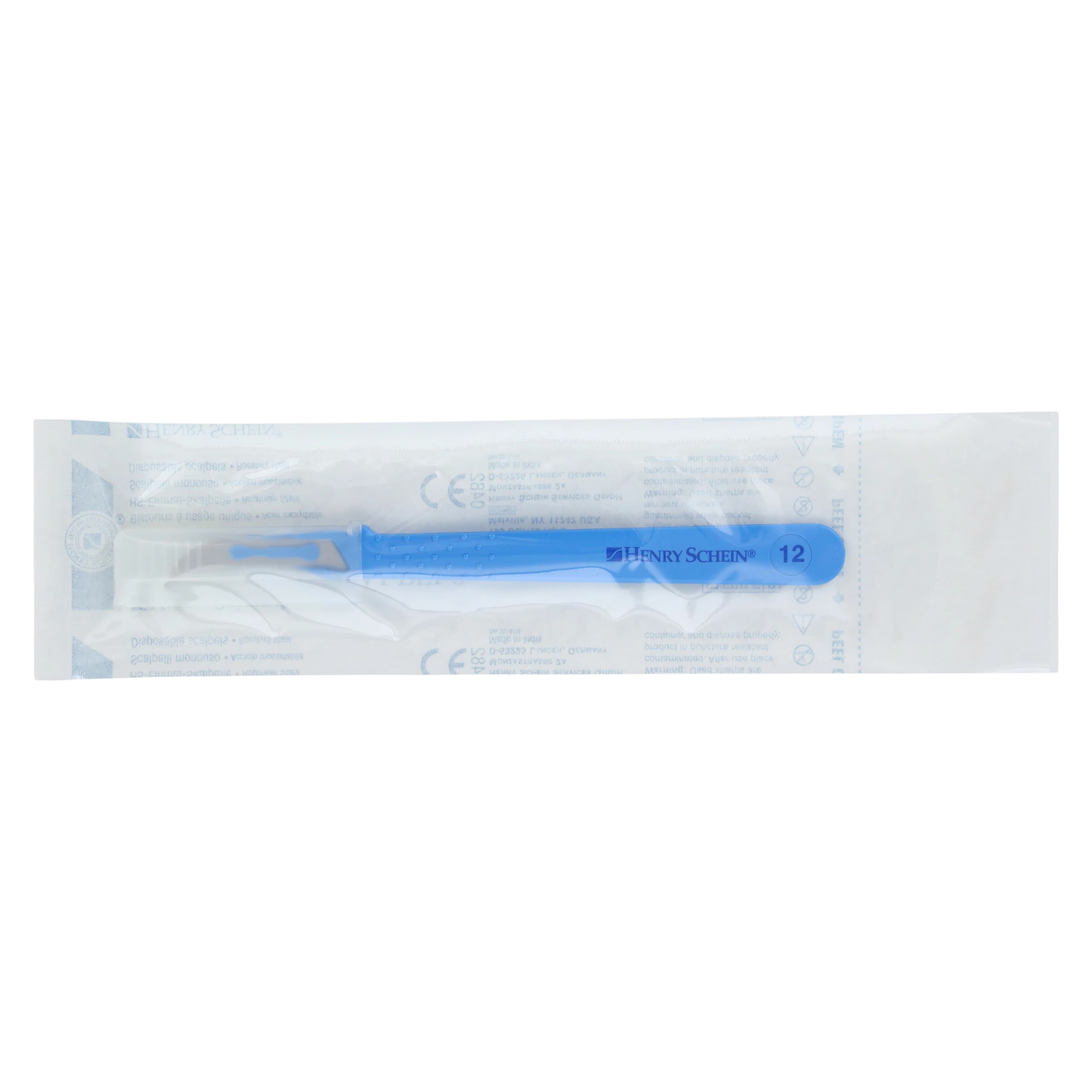 Henry Schein Disposable Surgical Scalpel #12, Stainless Steel, Sterile, 01KTRZ2KYP0J3NMNP78F2GZ6Y2 thumbnail 3