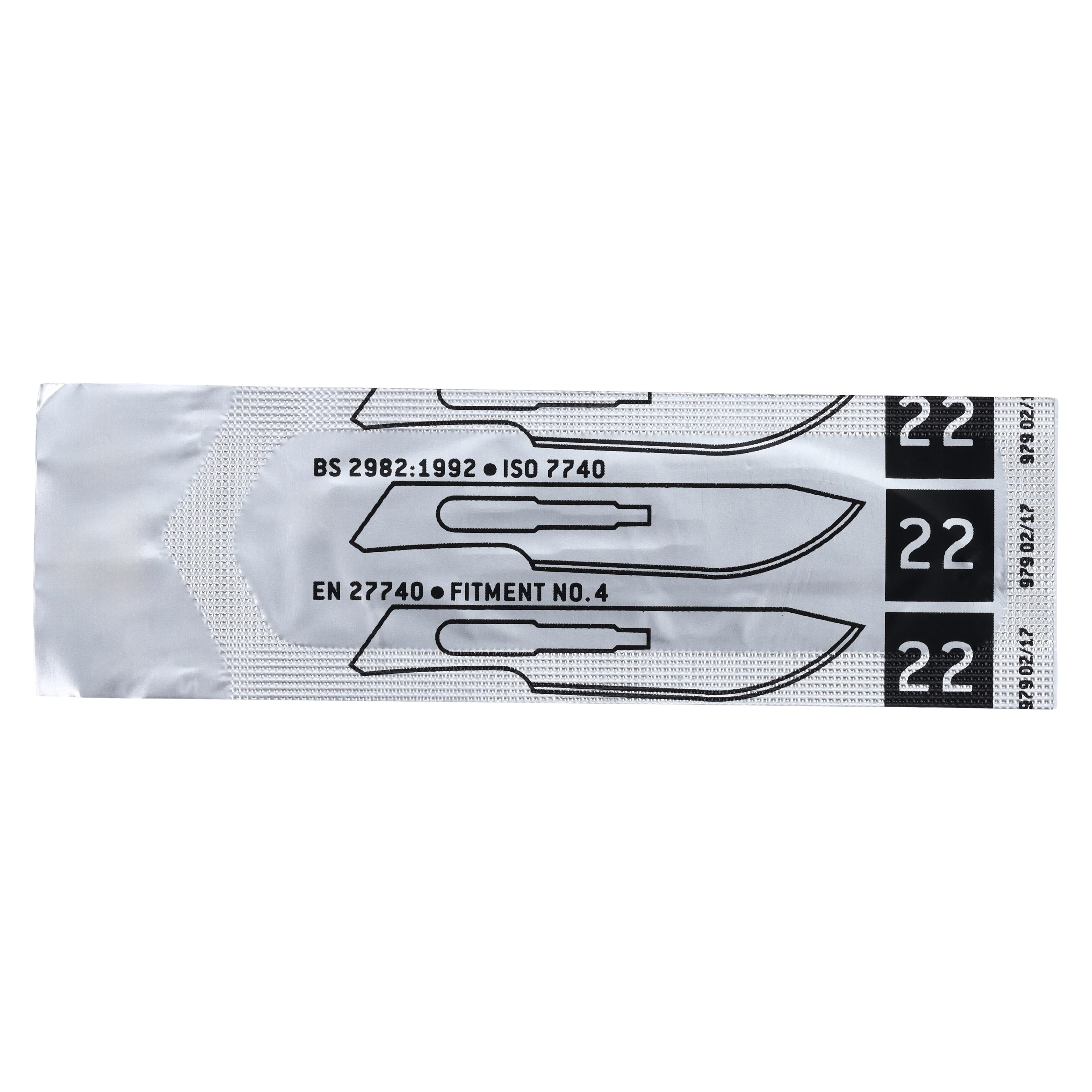 Henry Schein Stainless Steel Sterile Surgical Blade #22, 100/Box thumbnail 3