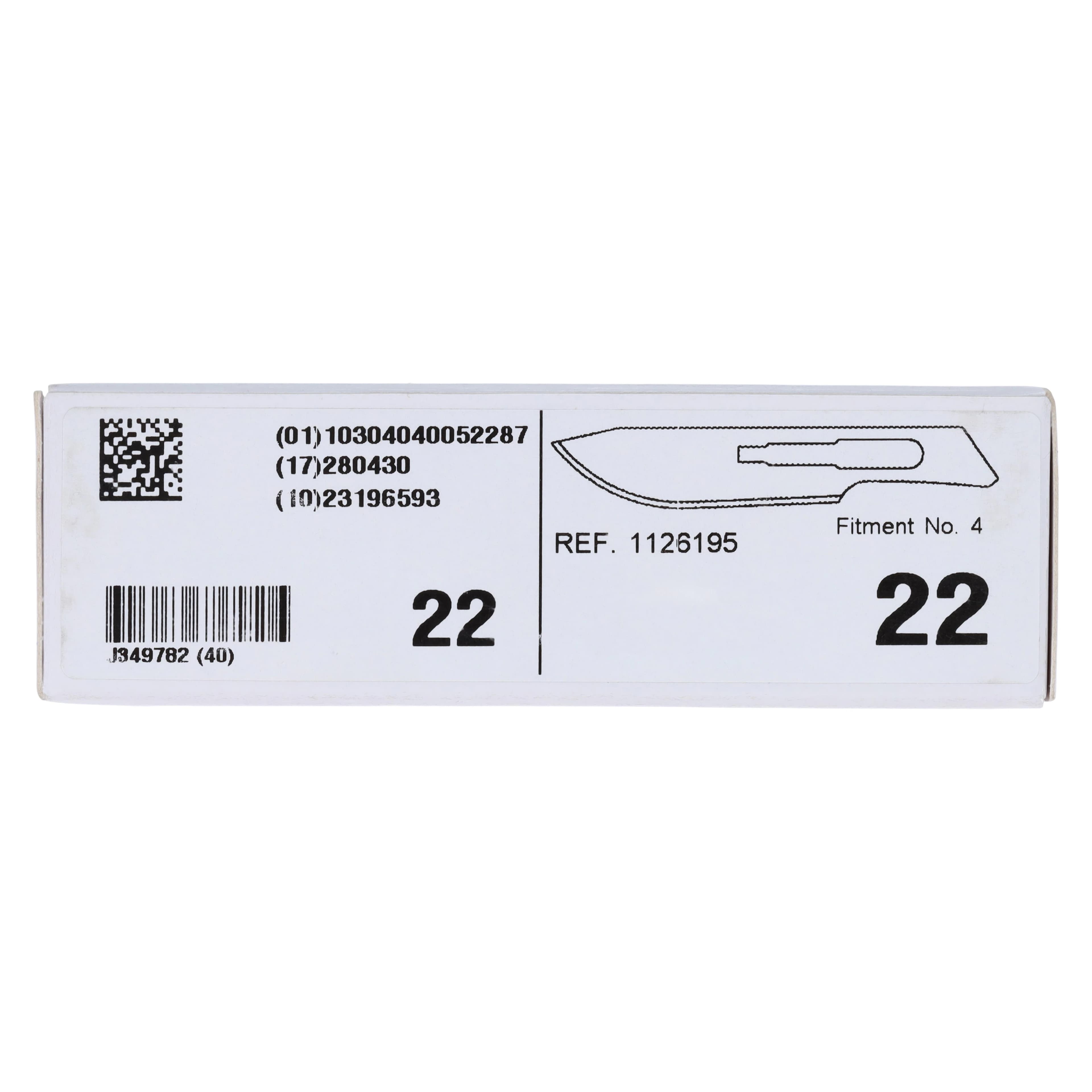 Henry Schein Stainless Steel Sterile Surgical Blade #22, 100/Box thumbnail 5