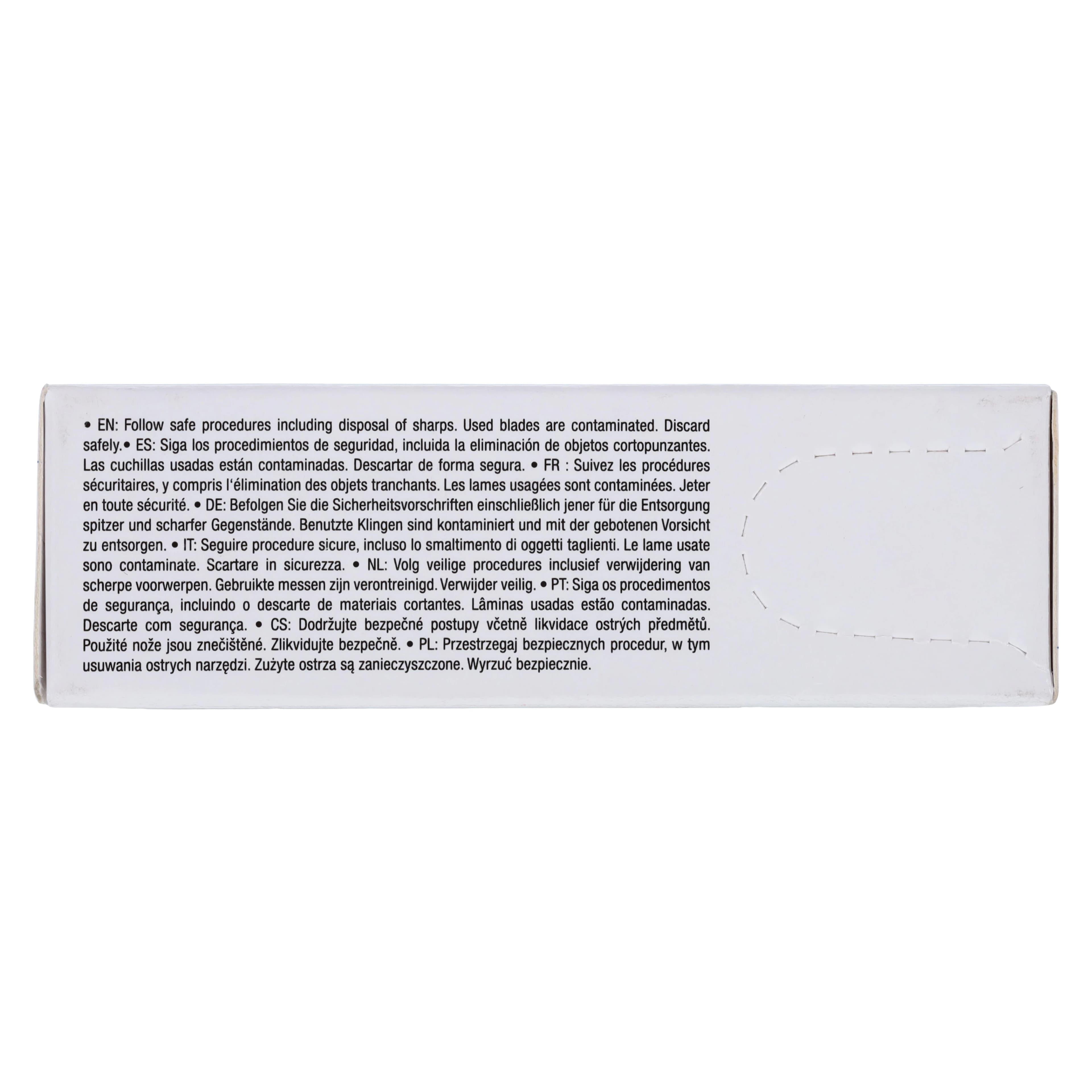 Henry Schein Surgeon Blades, Stainless Steel, Sterile, #10, 100/Bx thumbnail 8