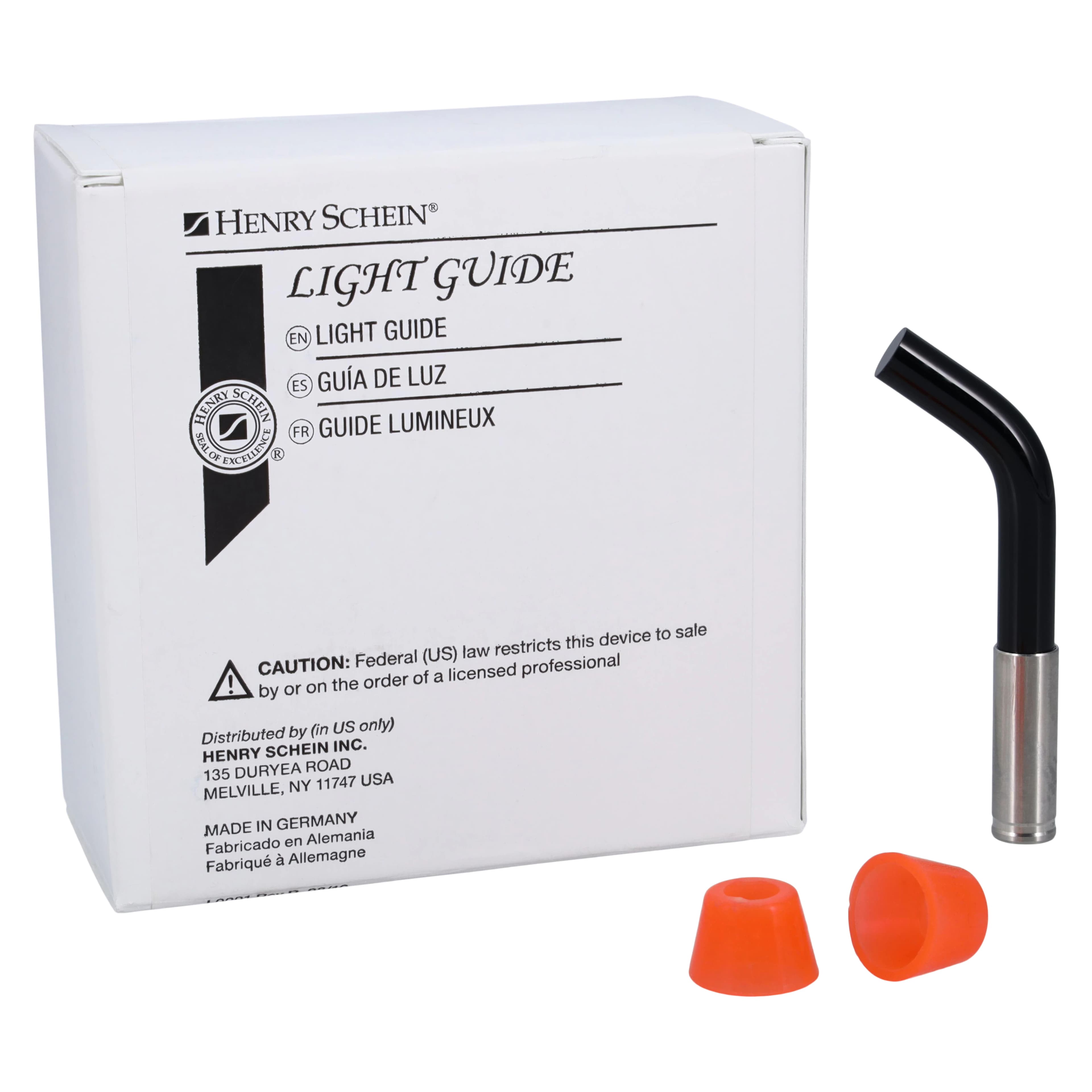 Replacement Tip for Curing Light, 8 mm, Black, 112-6228 thumbnail 2