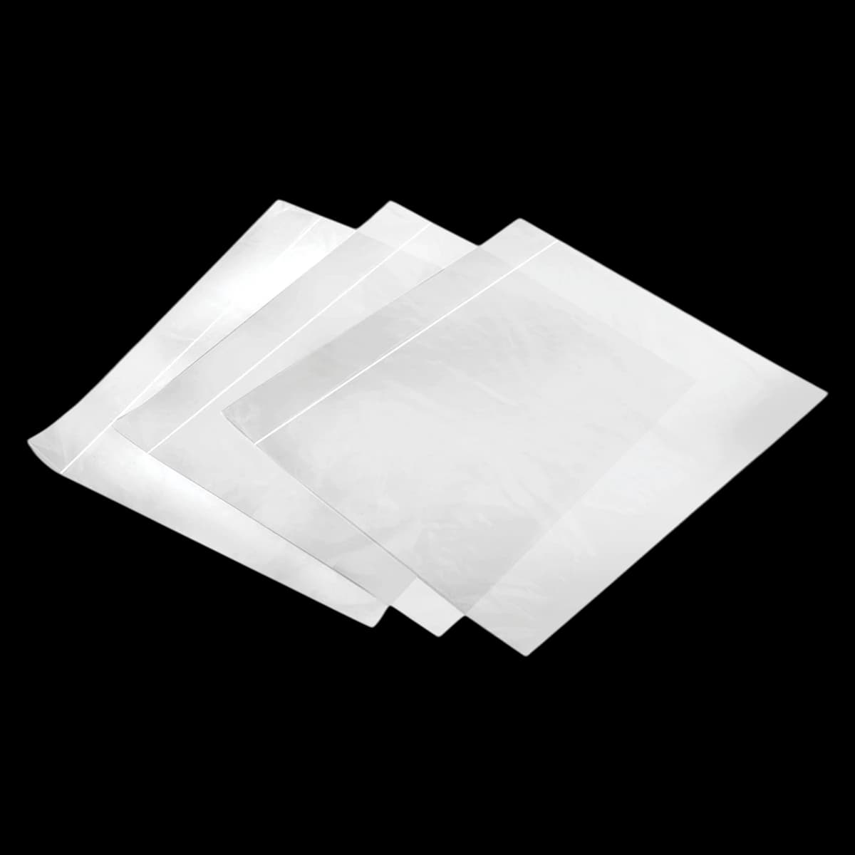 Essentials Healthcare Headrest Cover, Clear Plastic, Disposable, 9.5 in x 11 in, 1000/Case - Essentials Headrst Cover Clear - Image 1
