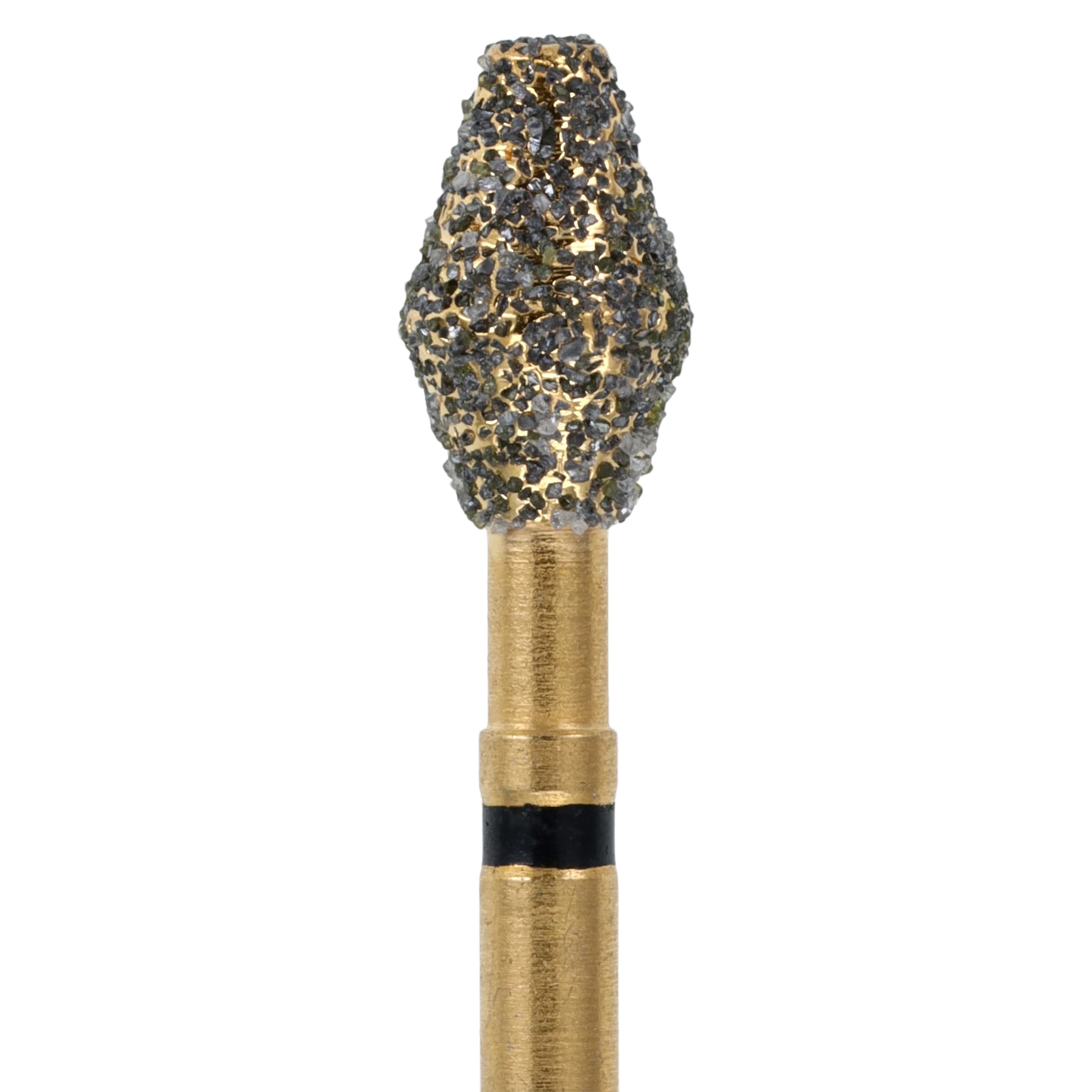 MAXIMA GOLD Diamond FG Barrel Bur, Friction Grip, Super Coarse, 5.5 mm, G811-033SC, 5/Pk thumbnail 3