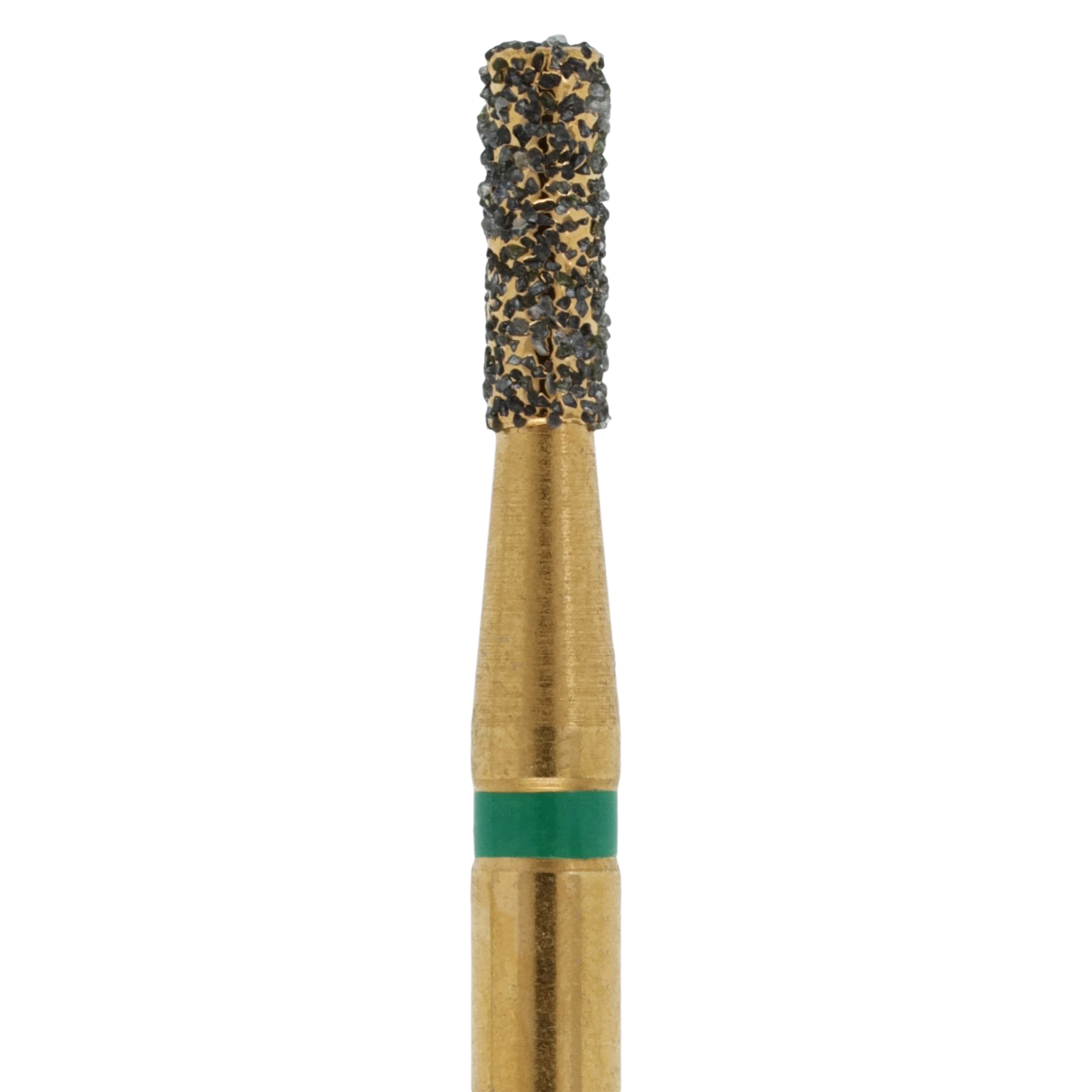 MAXIMA GOLD Diamond FG Flat End Cylinder Bur, Coarse, Friction Grip, 4.0 mm, G835-012C, 5/Pk thumbnail 3