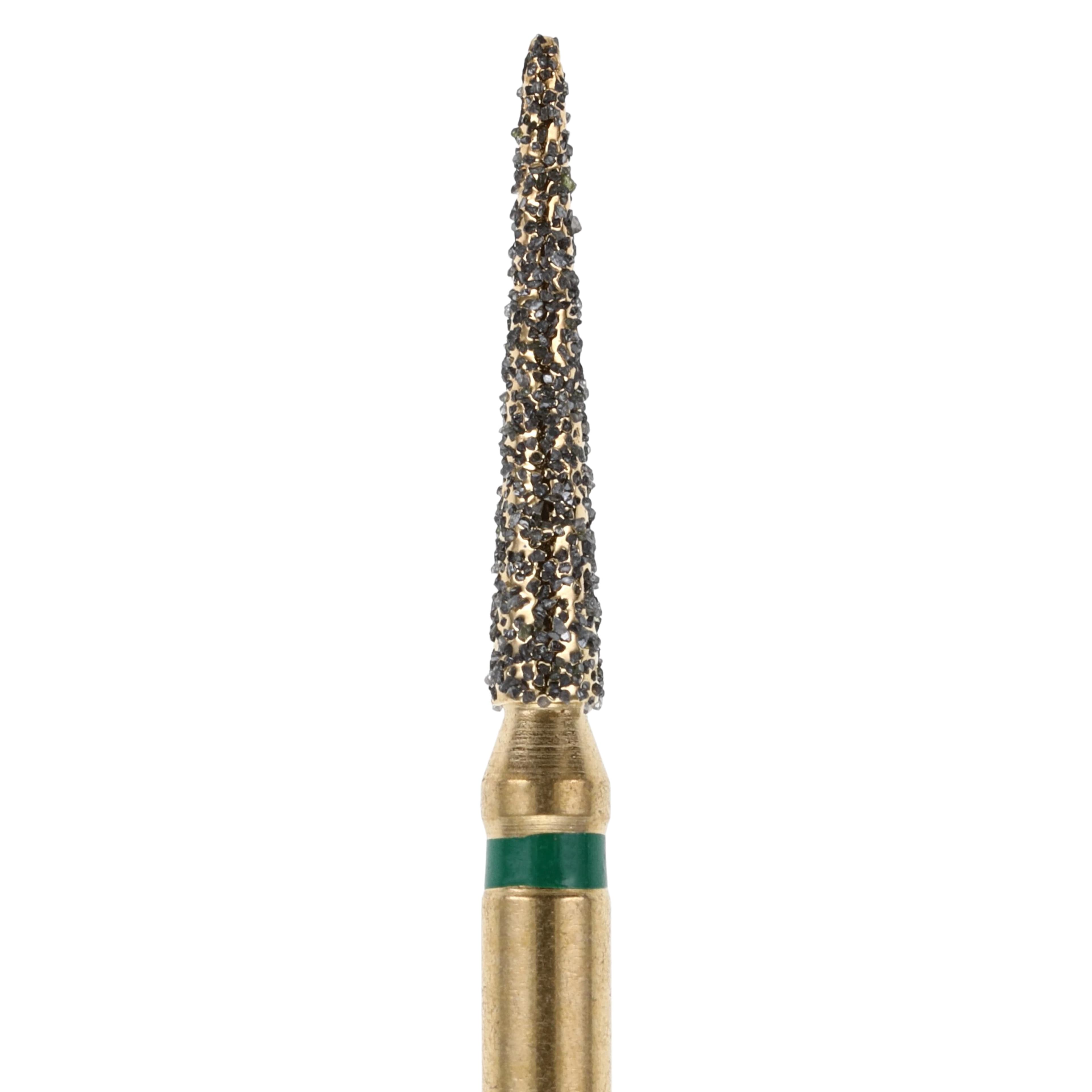 MAXIMA GOLD Diamond FG Bur, Friction Grip, Coarse Needle, 8.0 mm, G858-014C, 5/Pack thumbnail 3