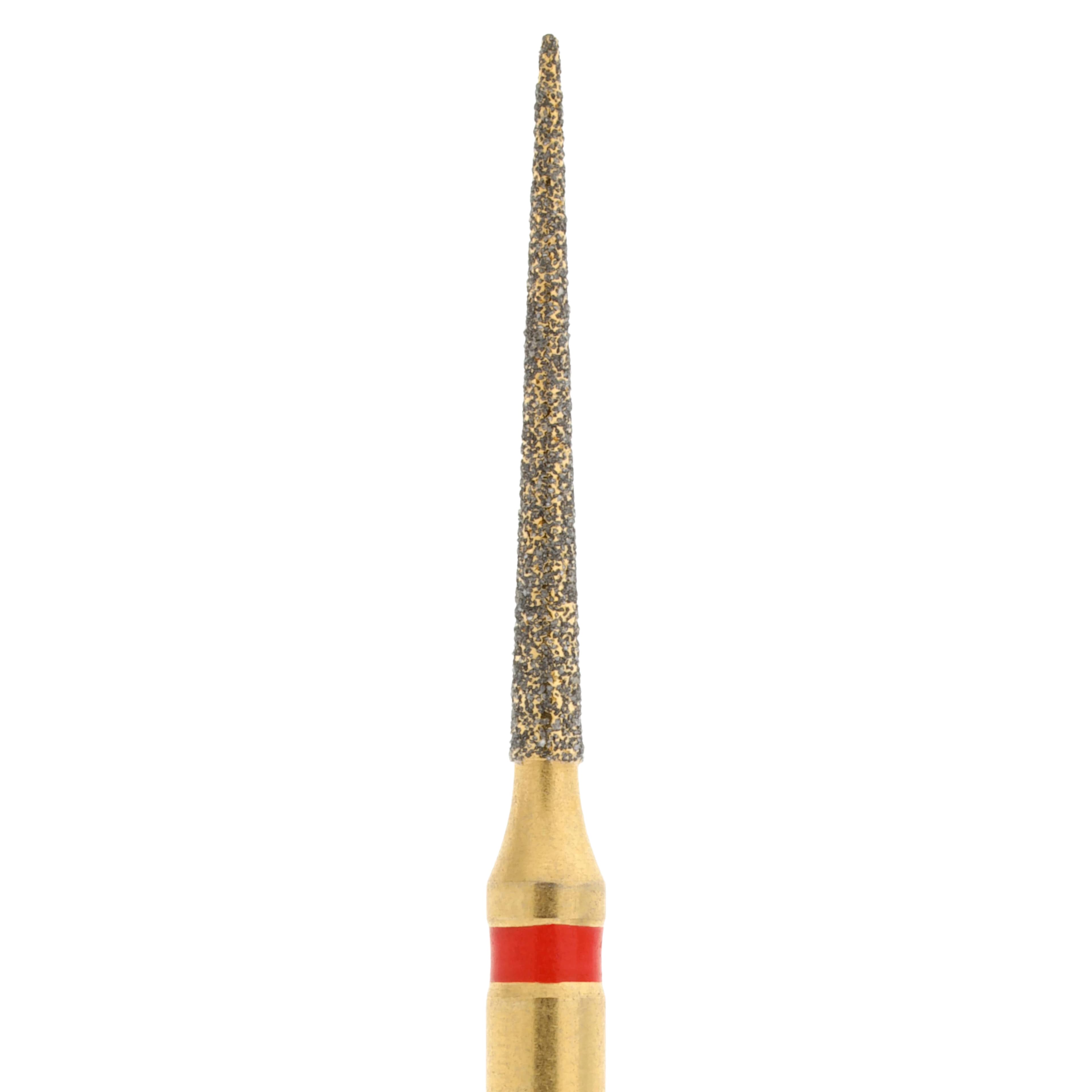 MAXIMA GOLD Diamond FG Bur, Friction Grip, Fine Needle, 10.0 mm, G859-010F, 5/Pack thumbnail 4