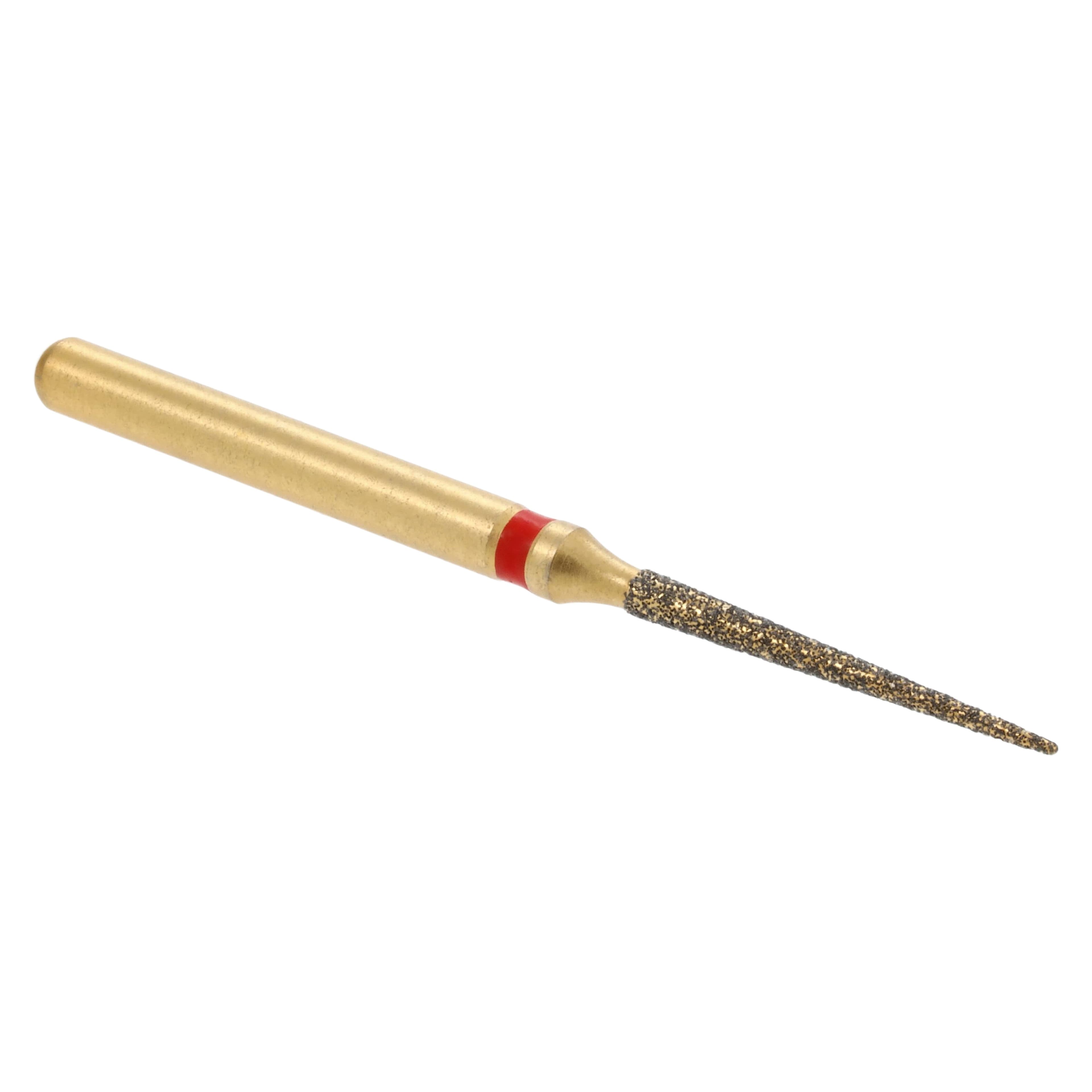 MAXIMA GOLD Diamond FG Bur, Friction Grip, Fine Needle, 10.0 mm, G859-010F, 5/Pack thumbnail 3