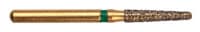 MAXIMA GOLD Diamond FG Bur, Friction Grip, Coarse, Round End Taper, 8.0 mm, G856-016C, 5/Pk thumbnail 2