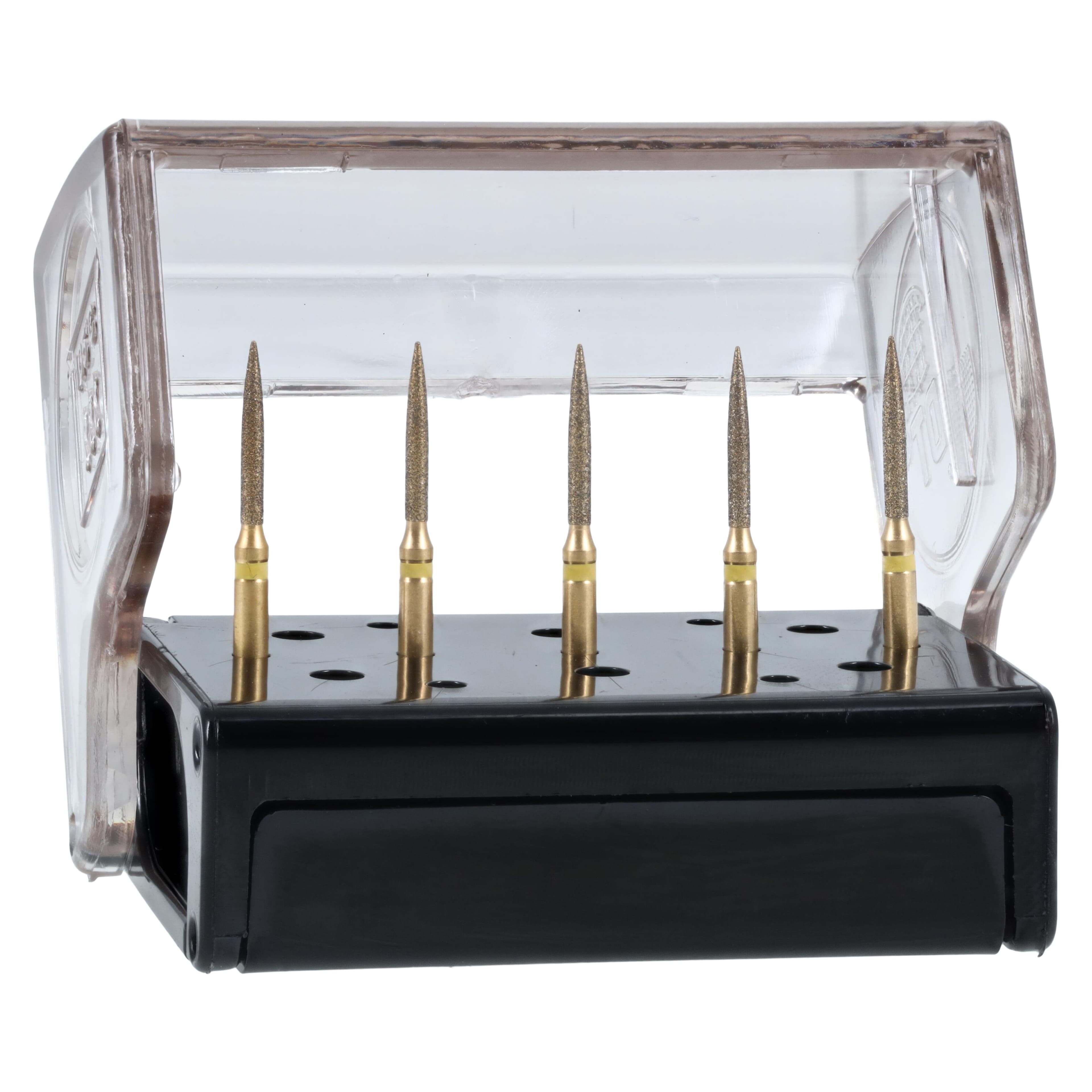 MAXIMA GOLD Diamond FG Bur, Friction Grip, Extra Fine Flame, 8.0 mm, G862-012SF, 5/Pk thumbnail 5