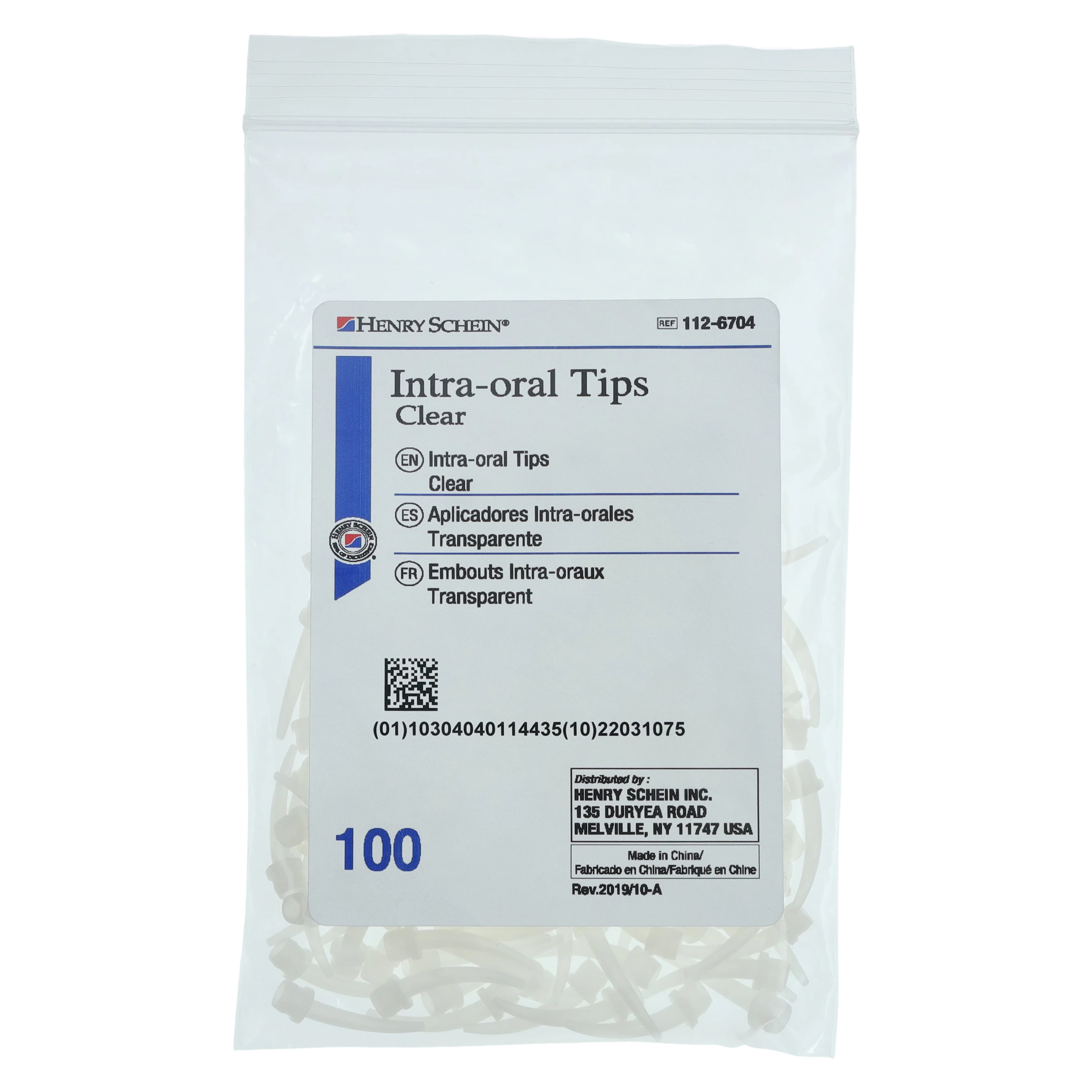 Maxima Intra-Oral Mixing Tips, Small, Clear, 100/Pk thumbnail 3