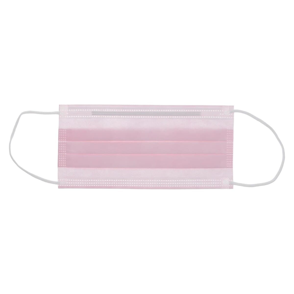 Essentials EL Procedure Masks, ASTM Level 1, Pink, Disposable, Latex-Free, 50/Box thumbnail 5