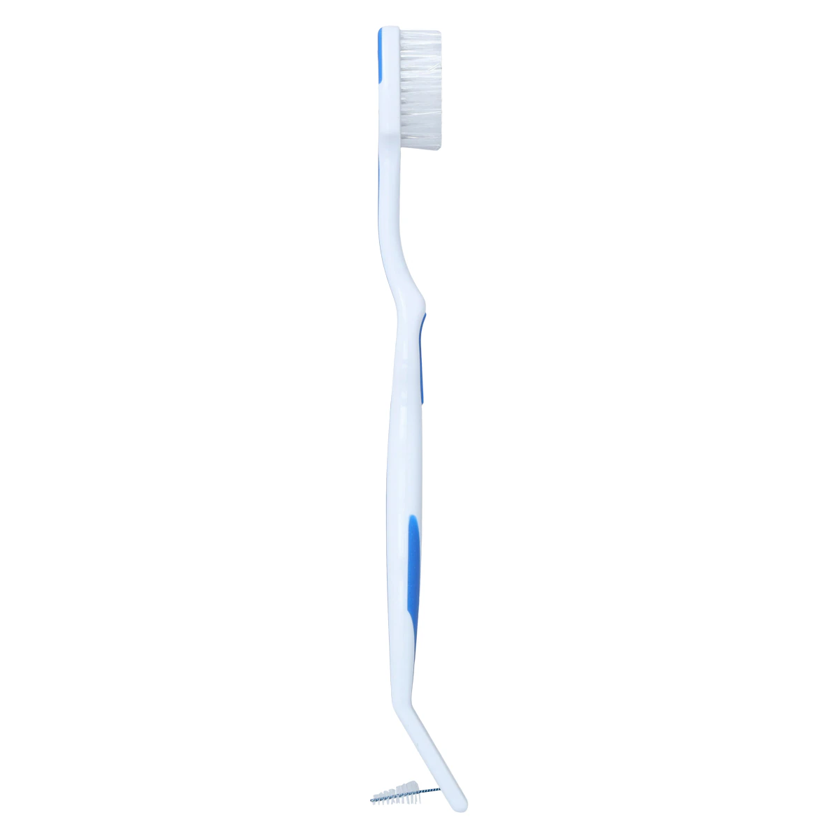 Acclean Orthodontic Toothbrush, Compact 30 Tuft, Double-Ended with Interdental Brush, Soft DuPont Tynex, 12/Box thumbnail 3