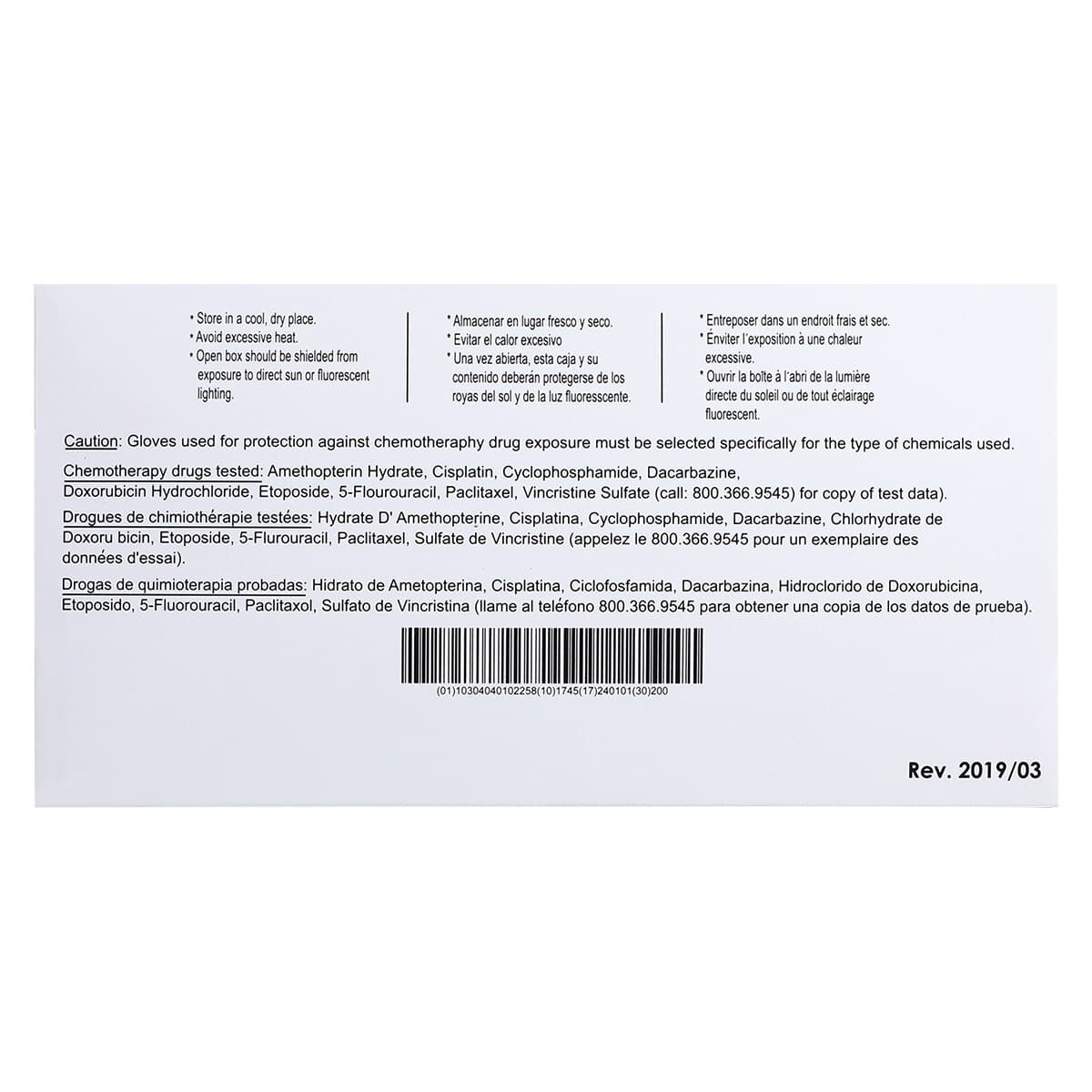 Essentials 200 Nitrile Exam Gloves, Powder Free, Non-Sterile, Large, Periwinkle, 200/Bx, 01KEZKNHWAPQ4QFXX1T06Y3701 thumbnail 7