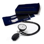 Henry Schein Pro's Combo II Sphygmomanometer & Sprague Stethoscope Kit, Adult Size 11, Royal Blue, Latex-Free, Arm thumbnail 2