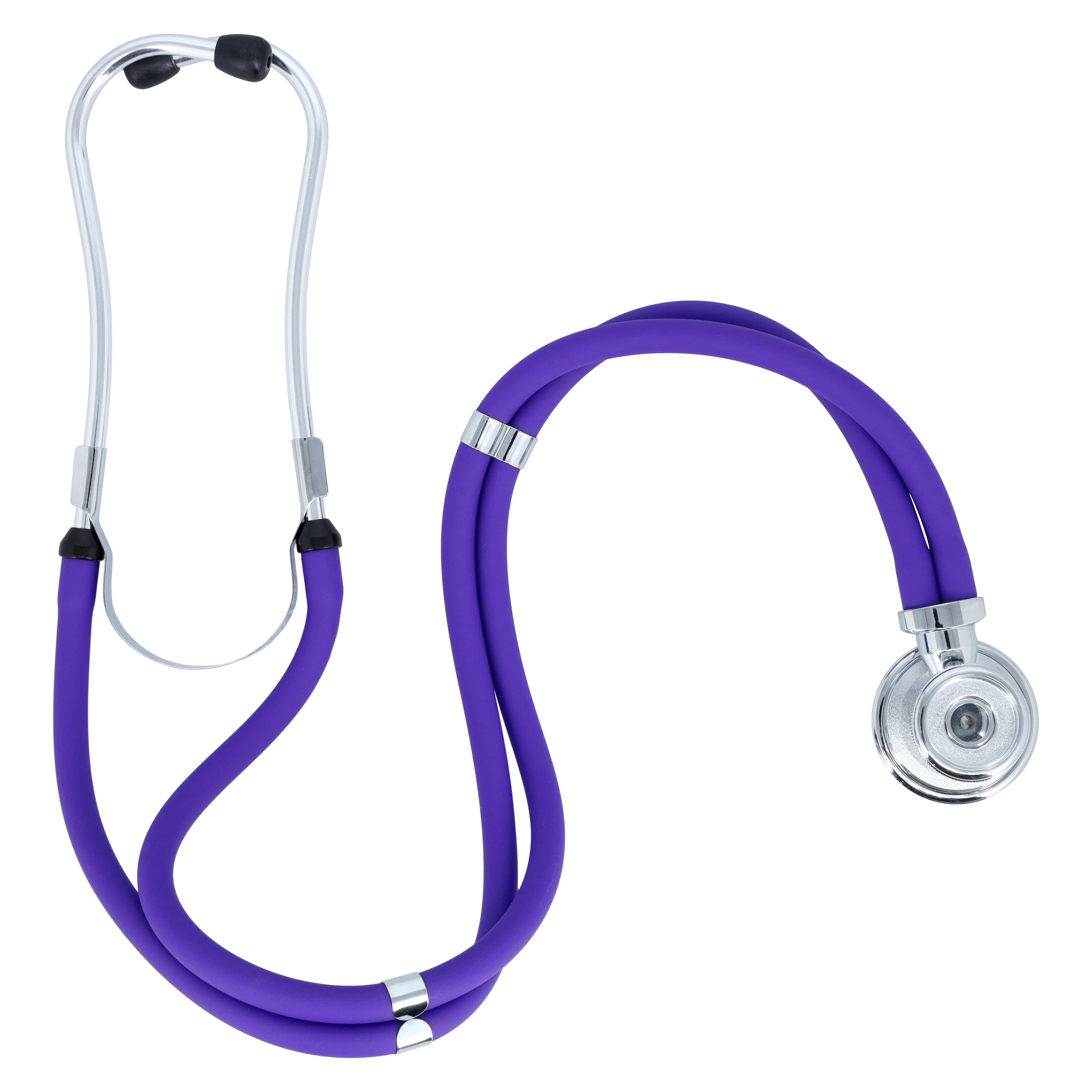 Henry Schein Pro's Combo II Sphygmomanometer & Sprague Stethoscope Kit, Adult, Size 11, Purple, Latex-Free, Arm Dial Display thumbnail 4