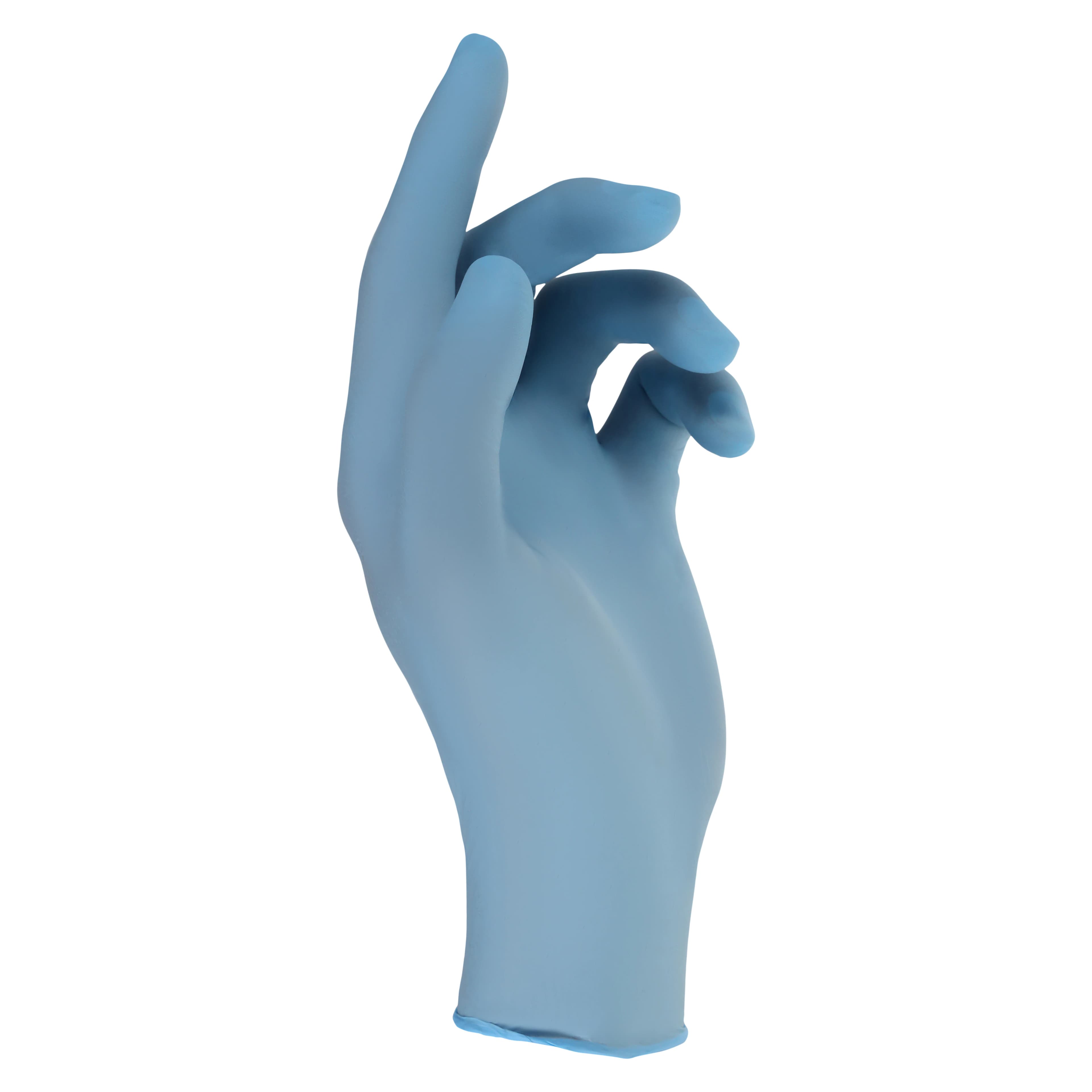 Criterion N300 Nitrile Exam Gloves, Ice Blue, X-Large, Non-Sterile, 250/Box thumbnail 3