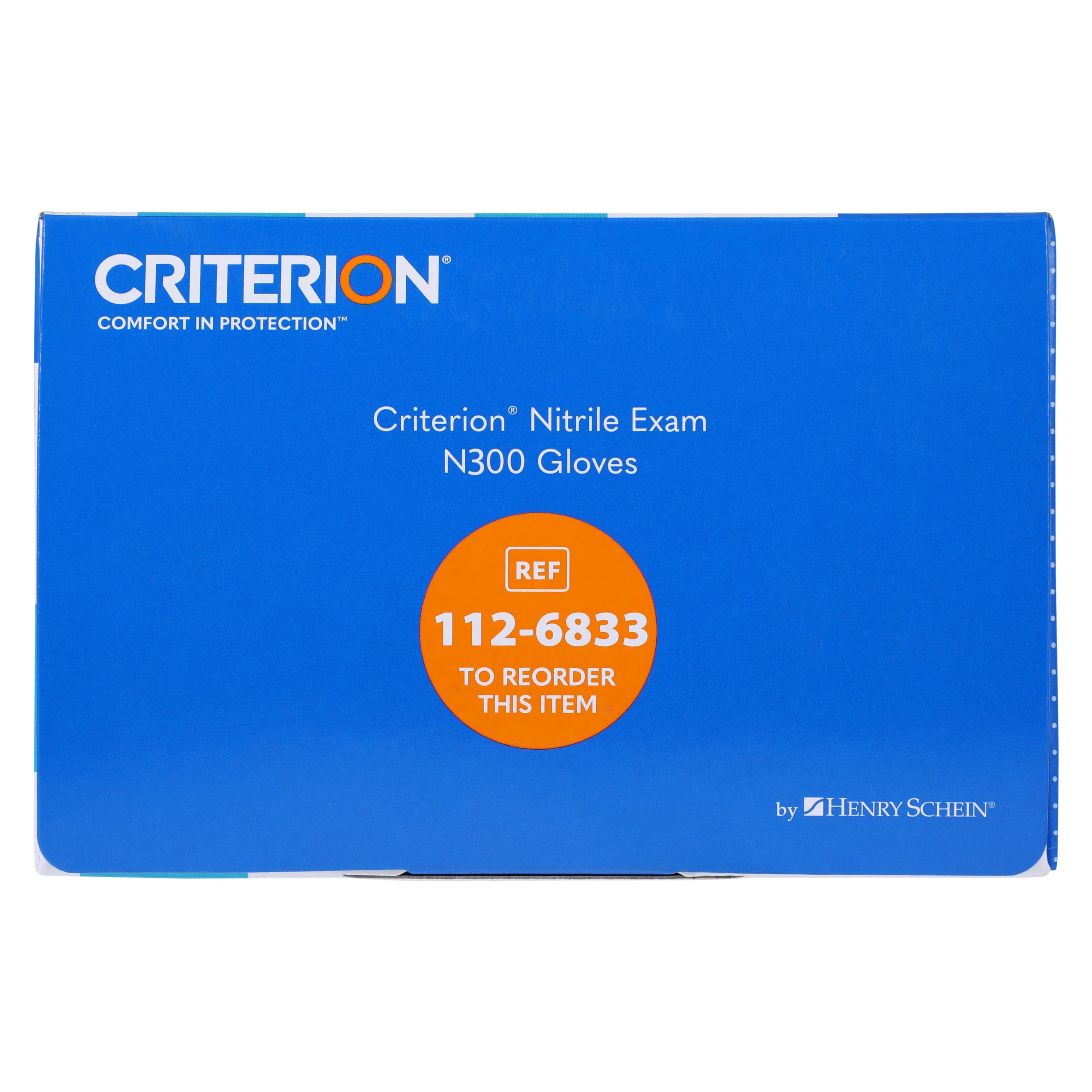 Criterion N300 Nitrile Exam Gloves, Ice Blue, X-Large, Non-Sterile, 250/Box thumbnail 5