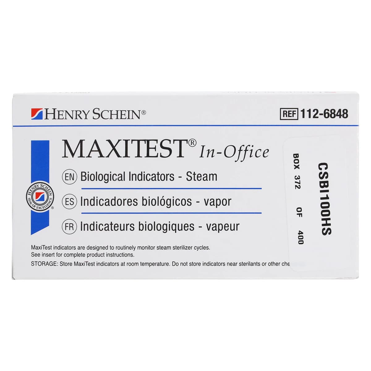 MaxiTest In-Office Biological Monitoring Indicator Refill, 24 Hour, 100/Box thumbnail 3