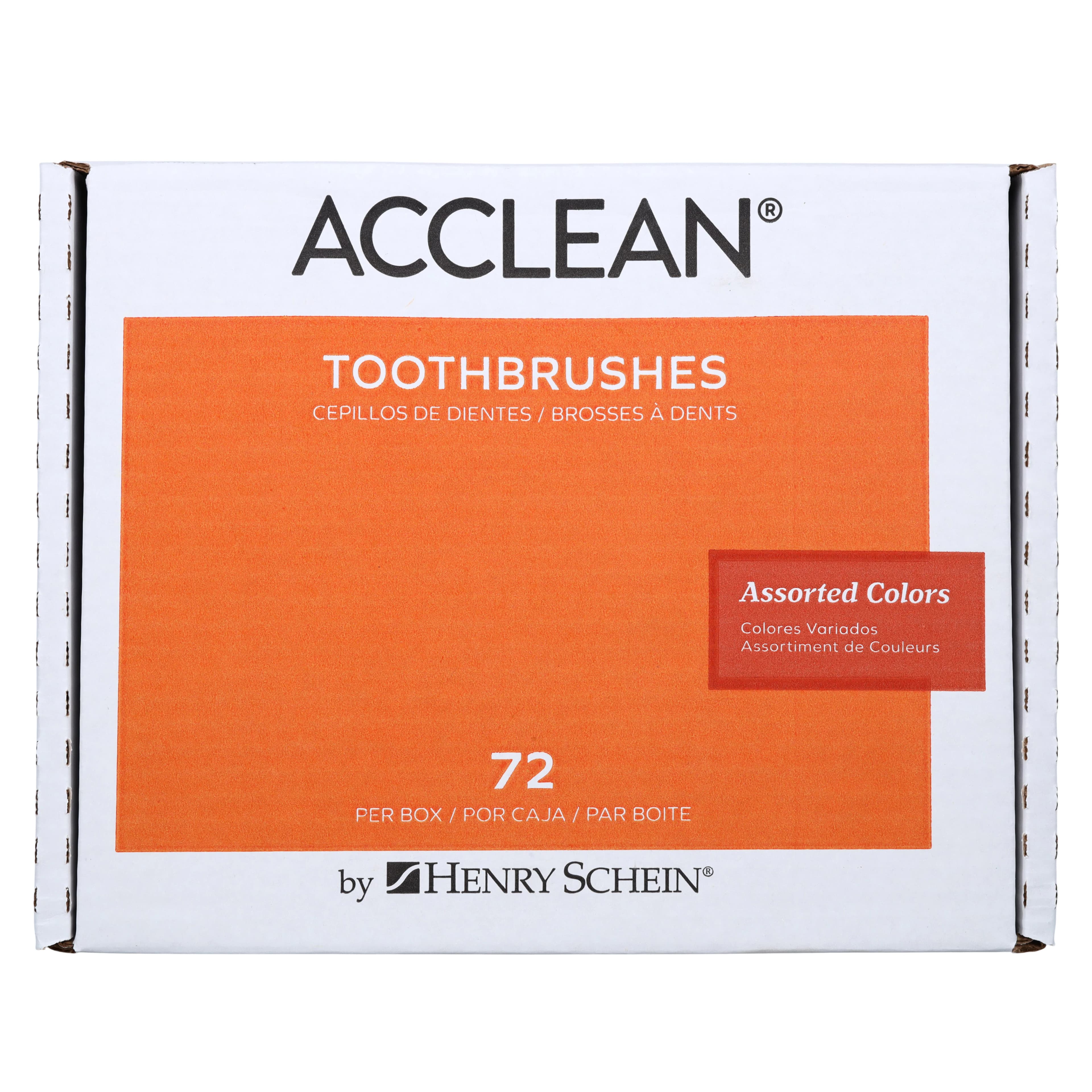Acclean Toothbrush Youth, 30 Tuft Curvy Compact, Assorted Colors, 72/Bx thumbnail 6