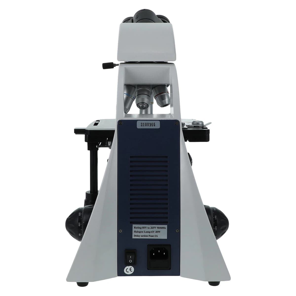Henry Schein Binocular Microscope with Iris Diaphragm, 6V Halogen Illumination thumbnail 6