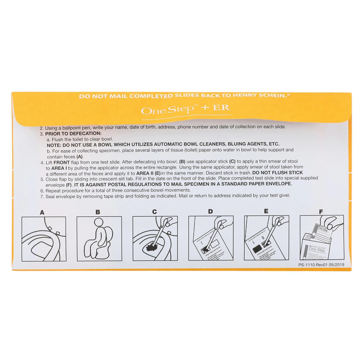 OneStep+ Enhanced Readability FOB Test Kit, Triple Slide/Developer/Applicator, 50/Box thumbnail 4