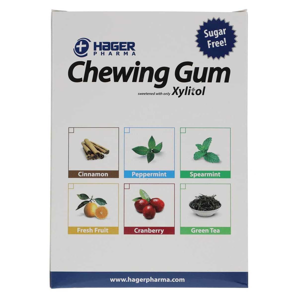 Miradent Xylitol Gum, Assorted Flavors, 2 Pieces per Pack, 200 Packs per Box thumbnail 3