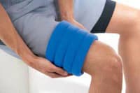 Bed Buddy Hot/Cold Therapy Wrap, Large, Blue, 15.5" x 6" - Wrap Bed Buddy Blue Joint - Image 1