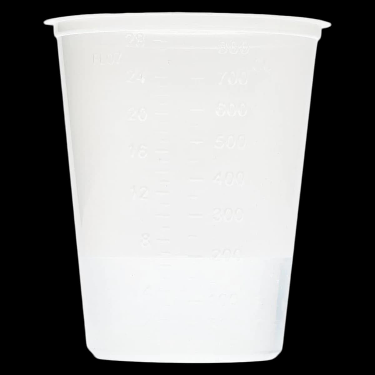 Medline Graduated Plastic Pitcher Liner, Translucent, Disposable, 32 oz - Liner Plastic f/Pitcher - Image 1