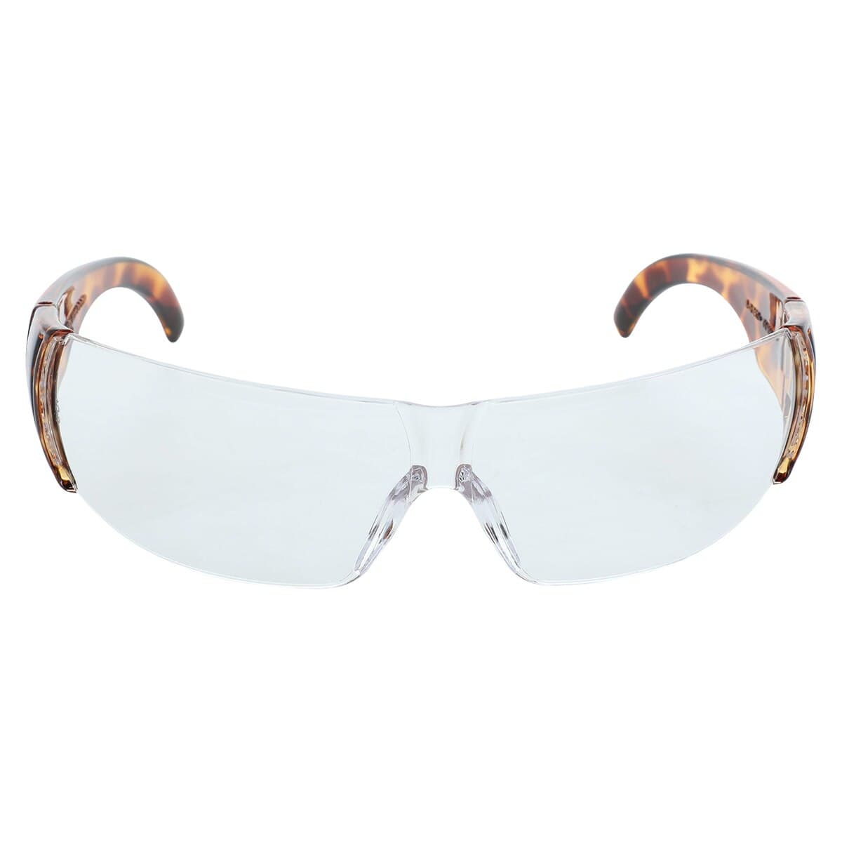 Hager Worldwide Jewels Anti-Scratch Protective Eyewear, Clear Lens, Tortoise Shell Frame, 355717 thumbnail 4