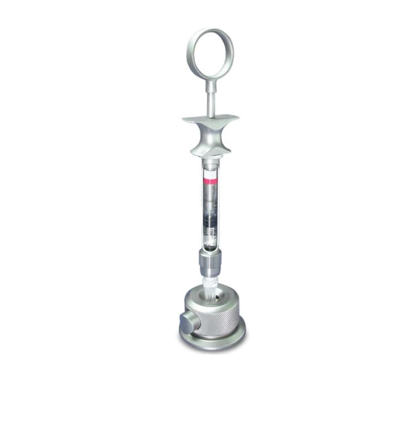 Hager Worldwide Captor Deluxe Needle Handler, Spring-Loaded Slide, Stainless Steel, Autoclavable - Captor Deluxe Needle Handler Spring Loaded Slide Locks Onto Any Needle Sheaths / Covers Stainless Steel - Image 1