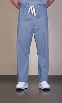 Fashion Seal Scrub Pant Reversible 50/50, Adult Unisex, Ceil Blue, 5X Large, 55% Cotton/45% Polyester, 1 Pocket - Scrub Pant Reversible 50/50 - Image 1