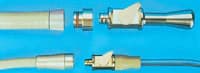 Bull Frog HVE Handpiece to A-DEC® Tubing Adapter, Aluminum, 1/Pkg, B11101 - Bull Frog HVE Parts – Handpiece to A-DEC® Tubing Adaptor – 1/Pkg - Bull Frog HVE Parts – Handpiece to A-DEC® Tubing Adaptor – 1/Pkg - Image 1