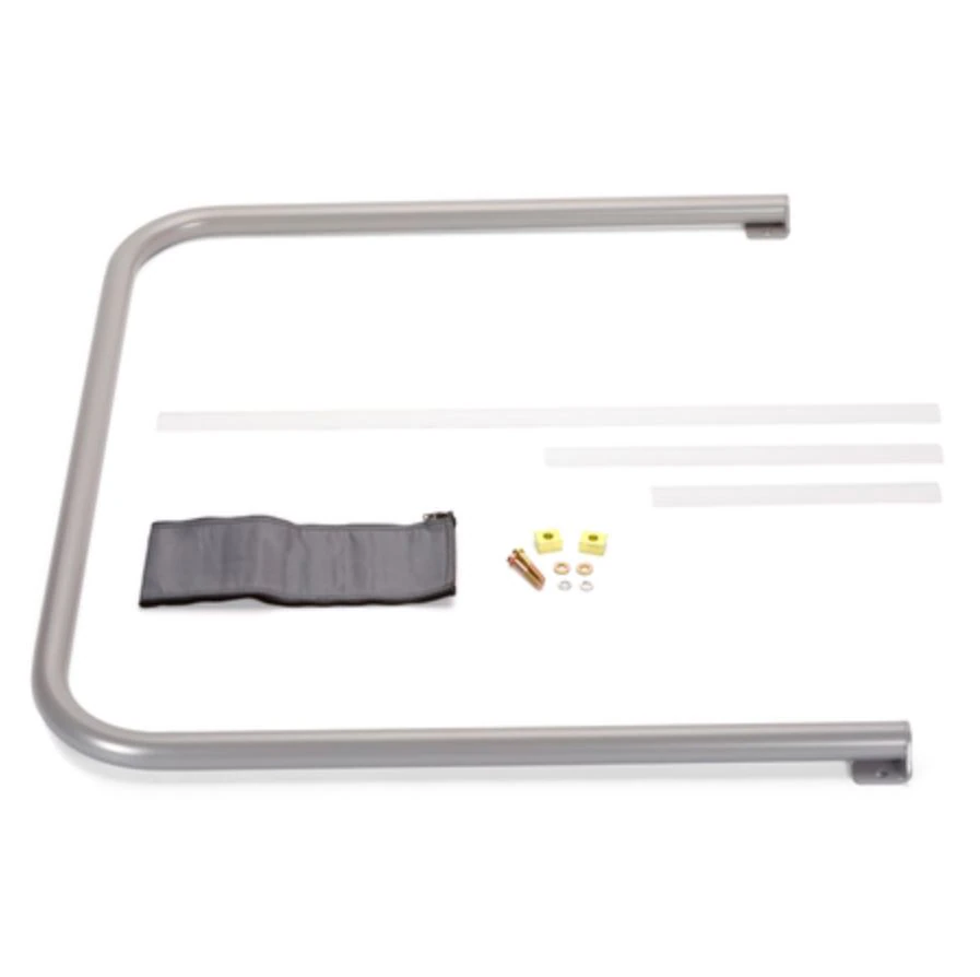 Mortara Instrument Stress Test Rail Kit for TM55 Treadmill, 2.5" x 41" x 48", Each - Rails f/Q-Stress - Image 1