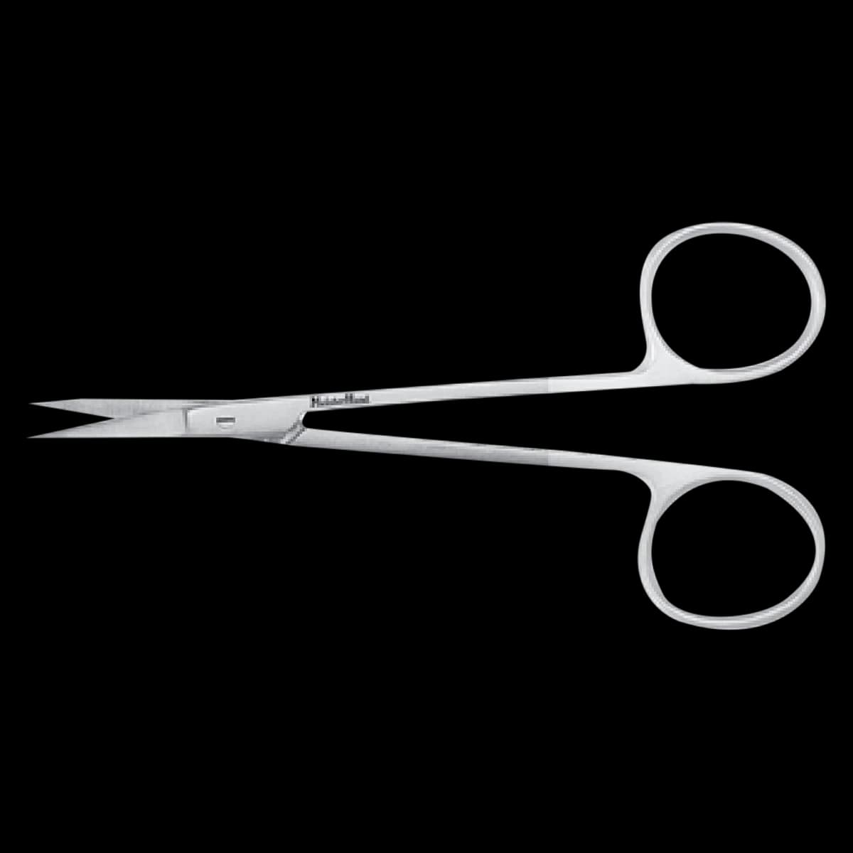 Meister-Hand Iris Scissors, Straight, 4-1/2", Tungsten Carbide, Each - Scissor Iris 4.5" Strt TC - Image 1