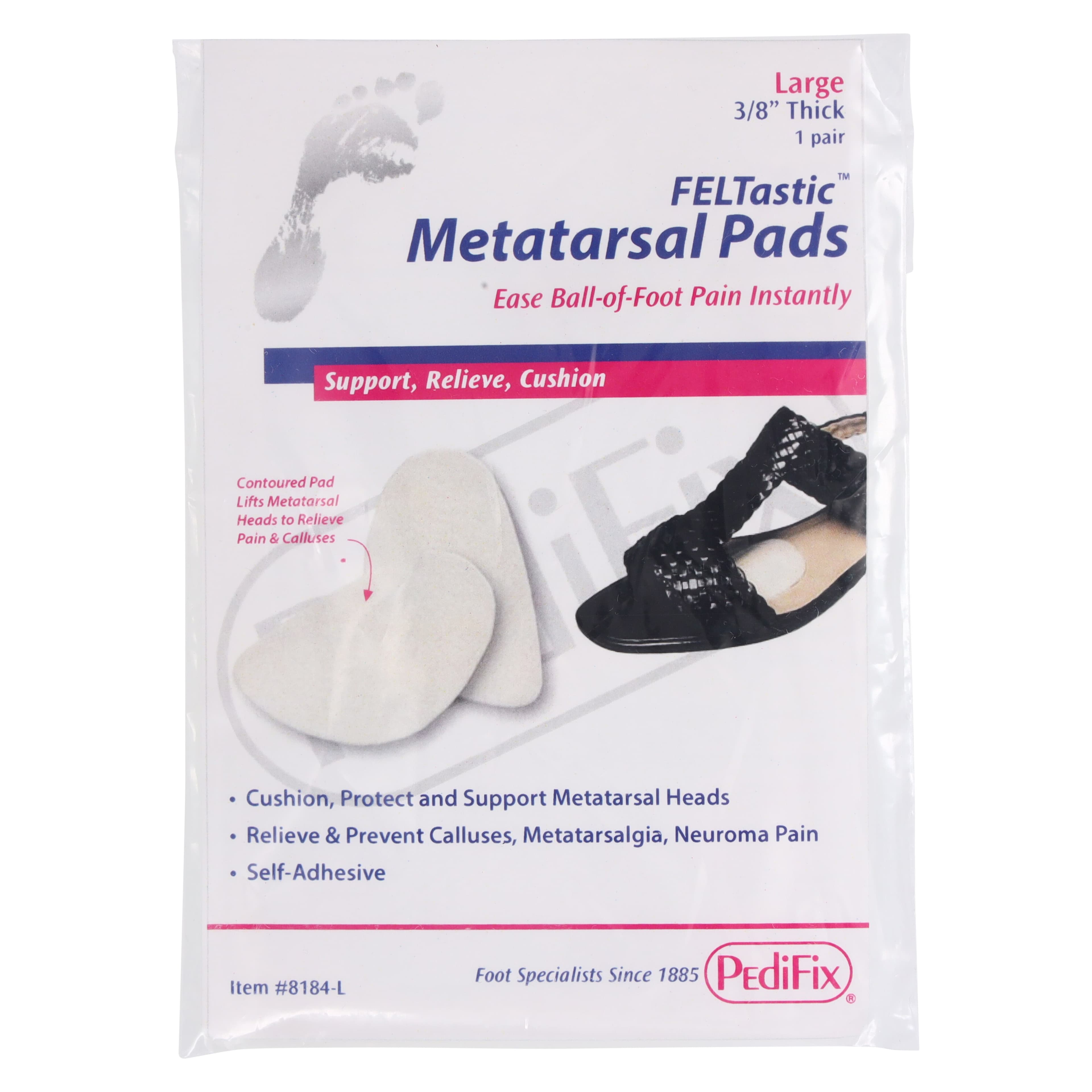 Pedifix FELTastic Orthopedic Felt Metatarsal Pads, 3/8" Thick, Large thumbnail 5
