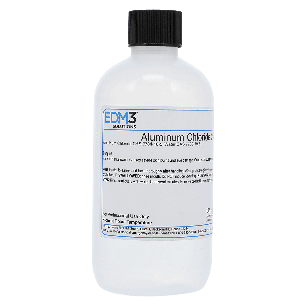 Aluminum Chloride Reagent 25% Solution, 8 oz Bottle - Aluminum Chloride 25% - Image 1