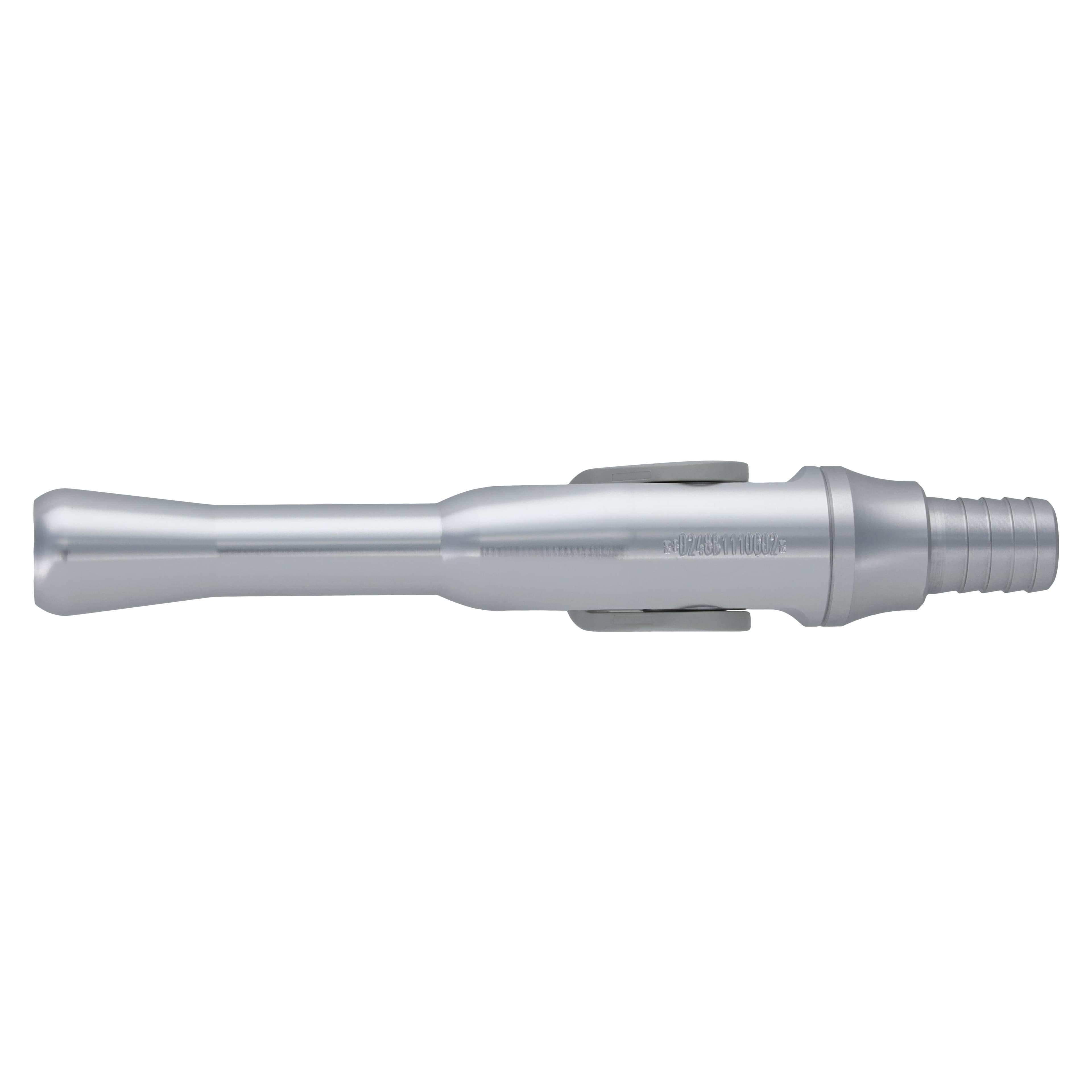Bull Frog Classic Extended HVE Handpiece with 1/2" Swivel Adapter, Autoclavable Aluminum, B11106 thumbnail 3