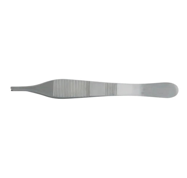 Adson Tissue Forceps, 2x3 Teeth, 4-3/4" (12 cm), German Stainless Steel, Each - Forcep Tissue Adson 2x3 - Image 1