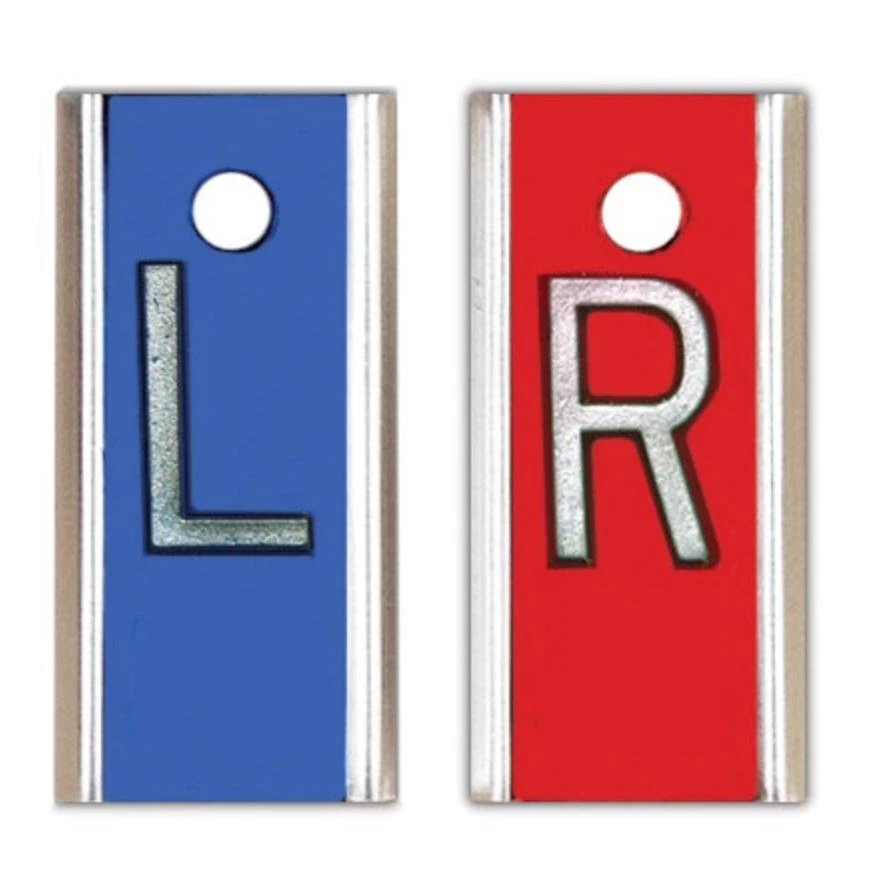 Wolf X-Ray Elite Cassette Marker, Lead/Aluminum, 1 Each - Marker f/Cassette "Elite" - Image 1