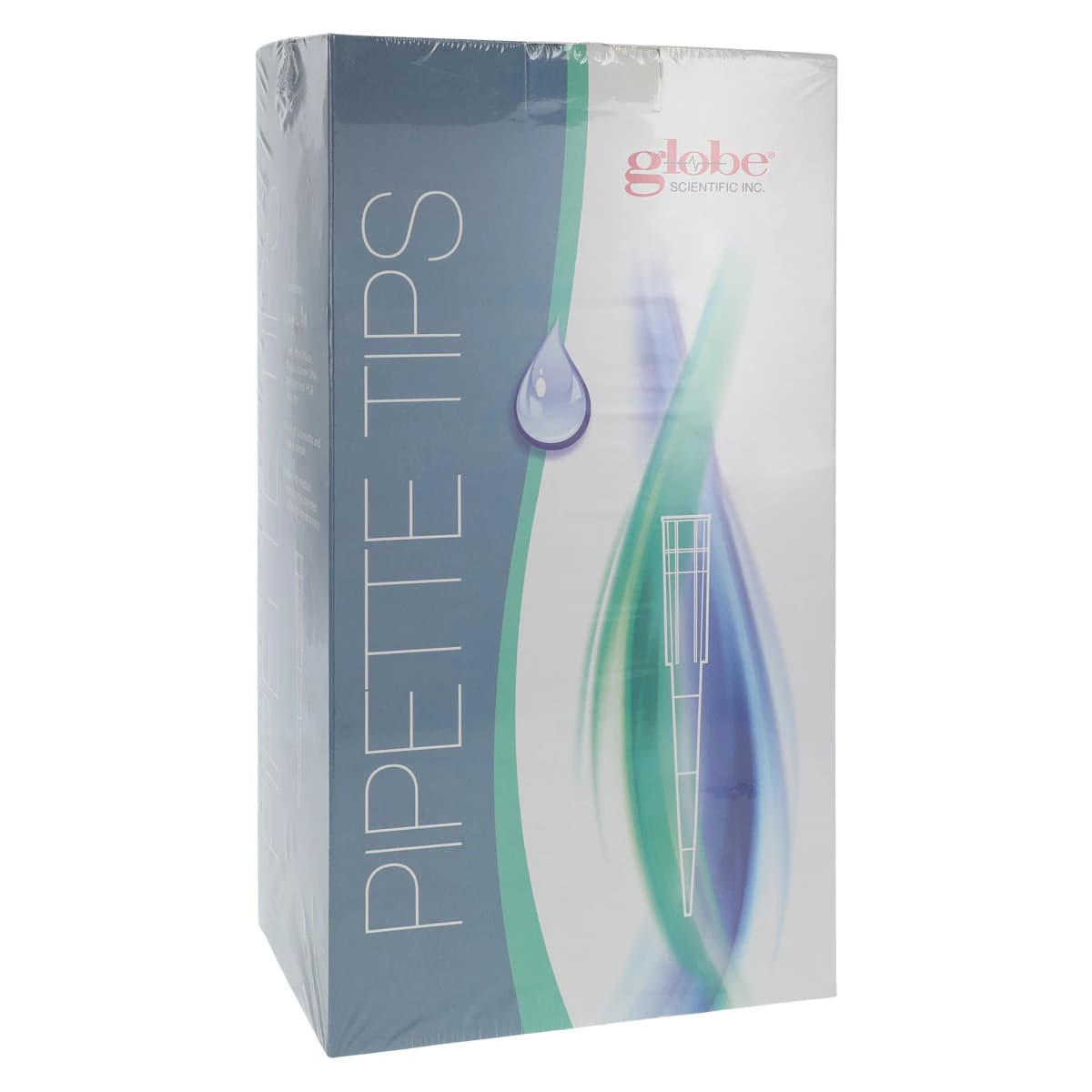 Globe Scientific Universal Pipette Tips, 1-300 µL, Graduated, Non-Sterile, Racked, 10 x 96/Case - Tips Pipette Univ 1-300ul - Image 1