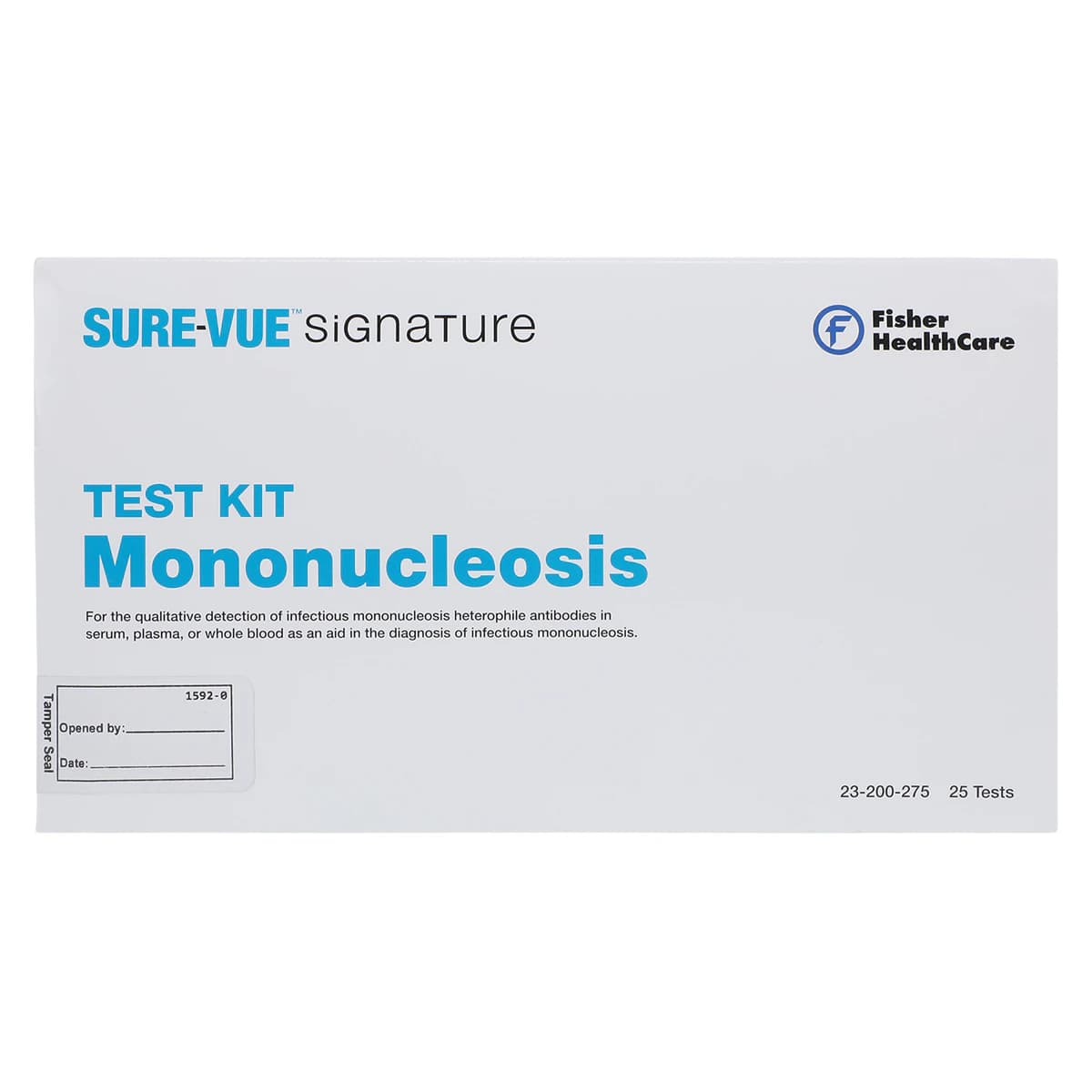 Sure-Vue Signature Mono Mononucleosis Test Kit, CLIA Waived for Whole Blood / Moderate for Serum & Plasma, with Controls, 25 Tests/Package thumbnail 2